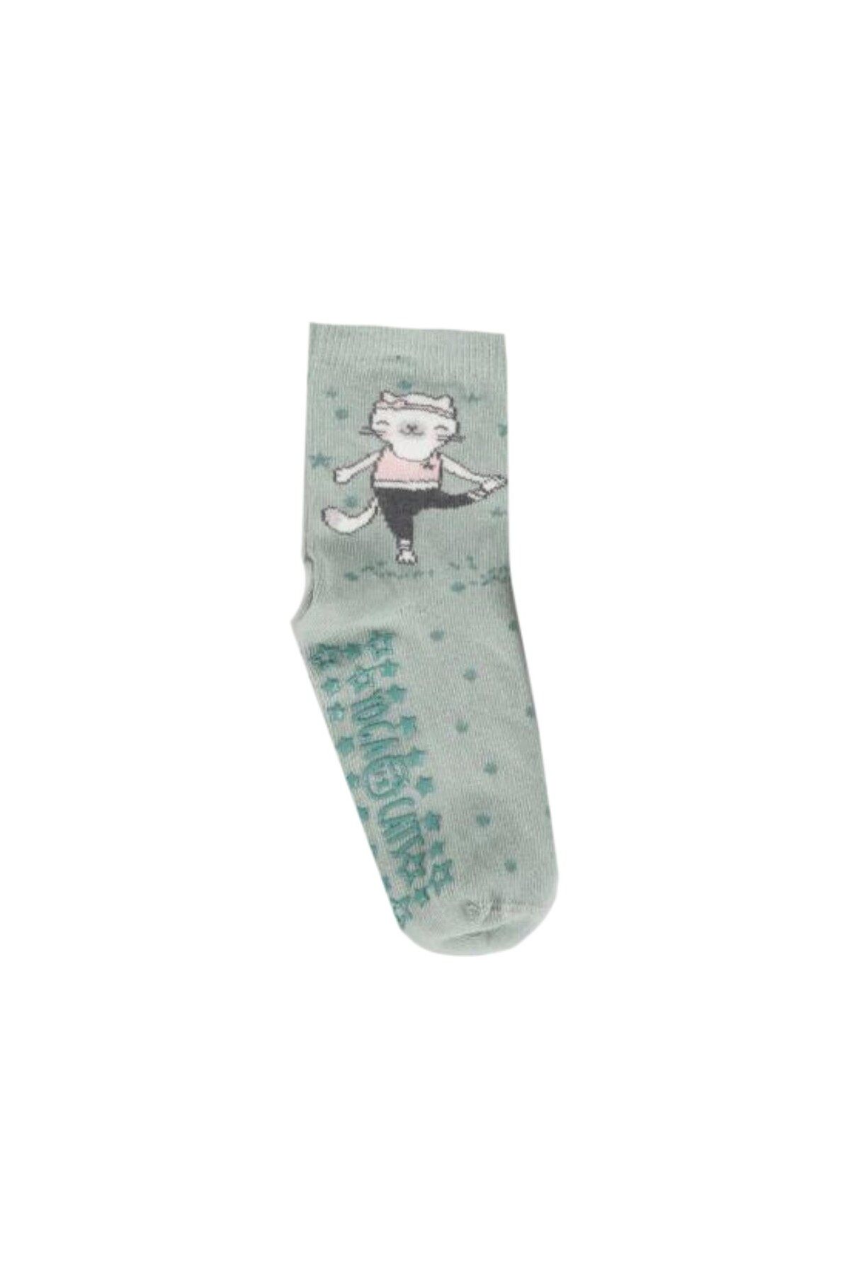 Katamino Wroom Abs'li Kız Bebek Çorabı K20261