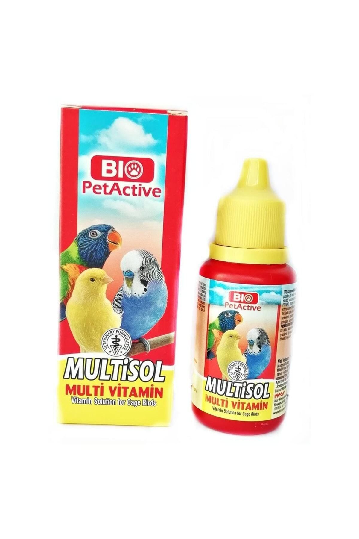 Deep Fix Multisol Multivitamin Papağan Kanarya Muhabbet Kuşu Kuş Vitamini 30ml