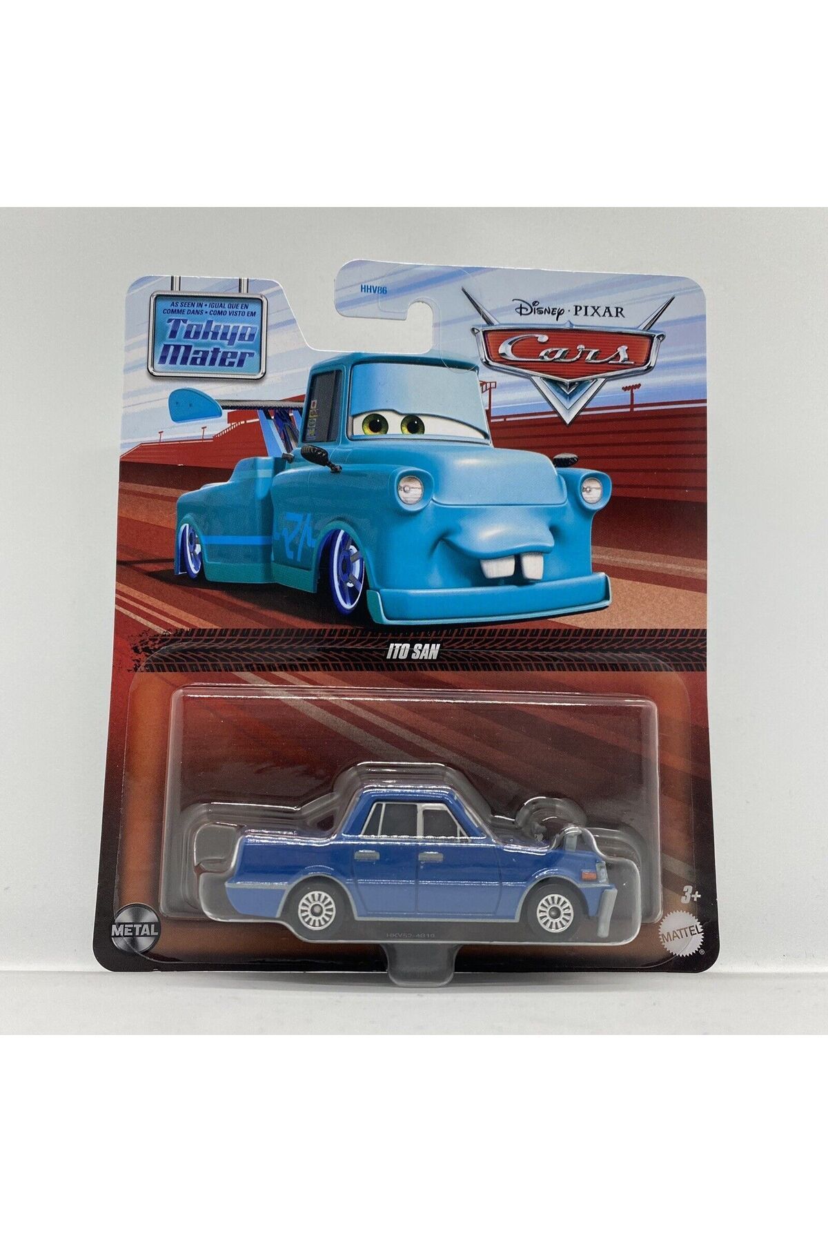 Cars Tekli Karakter Araçlar Disney Pixar Cars TOKYO MATER Serisi - ITO SAN 1:55 Ölçek Mattel