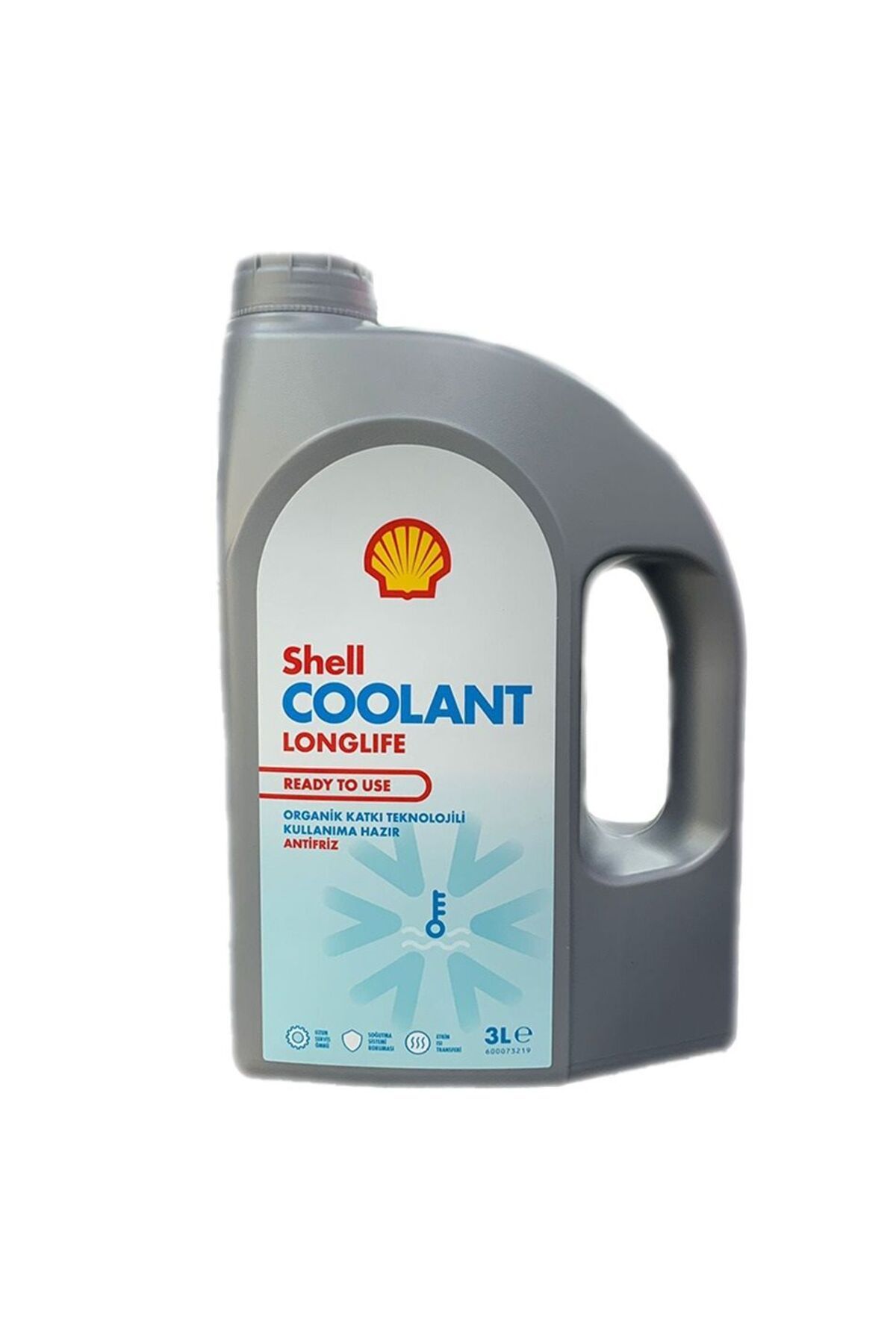 Shell Coolant Longlife RTU Organik Kırmızı Antifriz -37 Derece 3lt ( Üretim Yılı :2023)