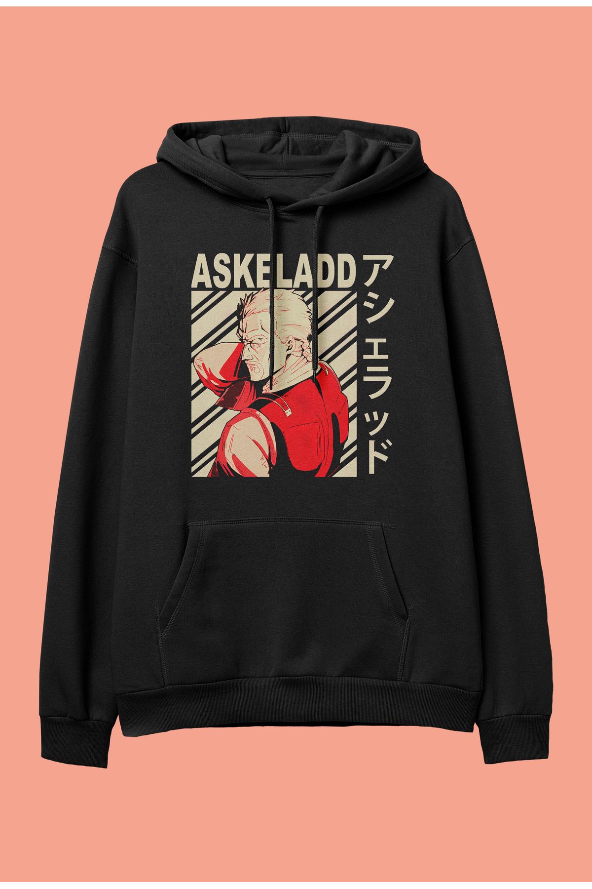 ZOKAWEAR Vinland Saga Askeladd özel tasarım anime kapüşonlu sweatshirt hoodie