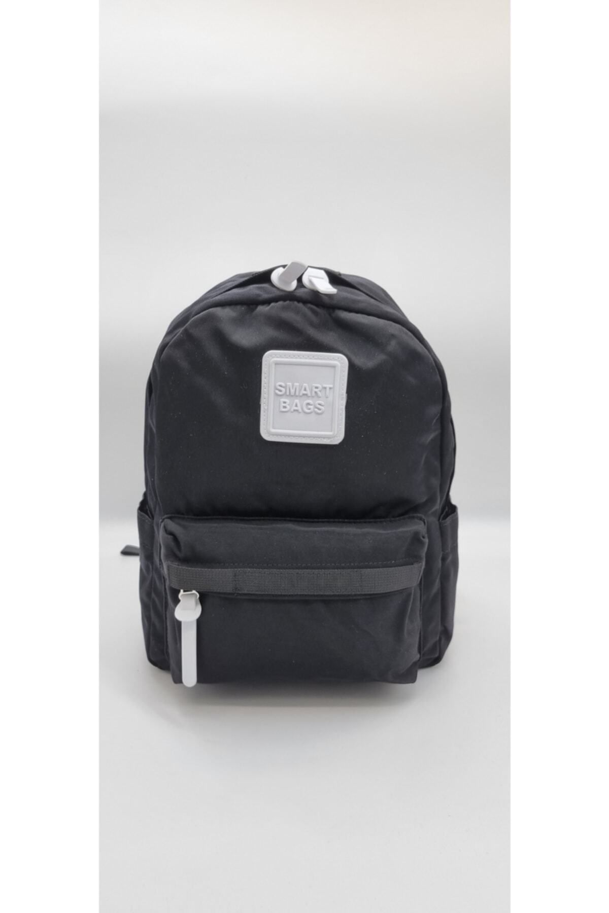 21K Smart Bags Smart Bags Unisex Siyah Sırt Çantası 6010