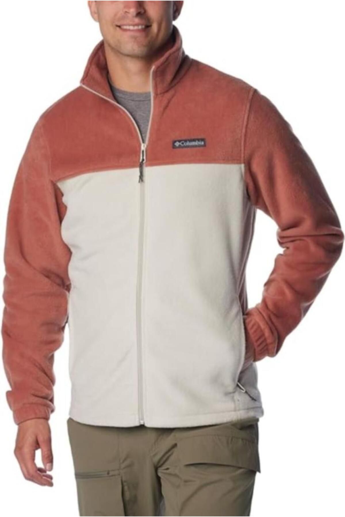 Columbia Men's Steens Mountain™ 2.0 Full Zip Fleece Jacket Erkek Polar Ekru WM3220-850