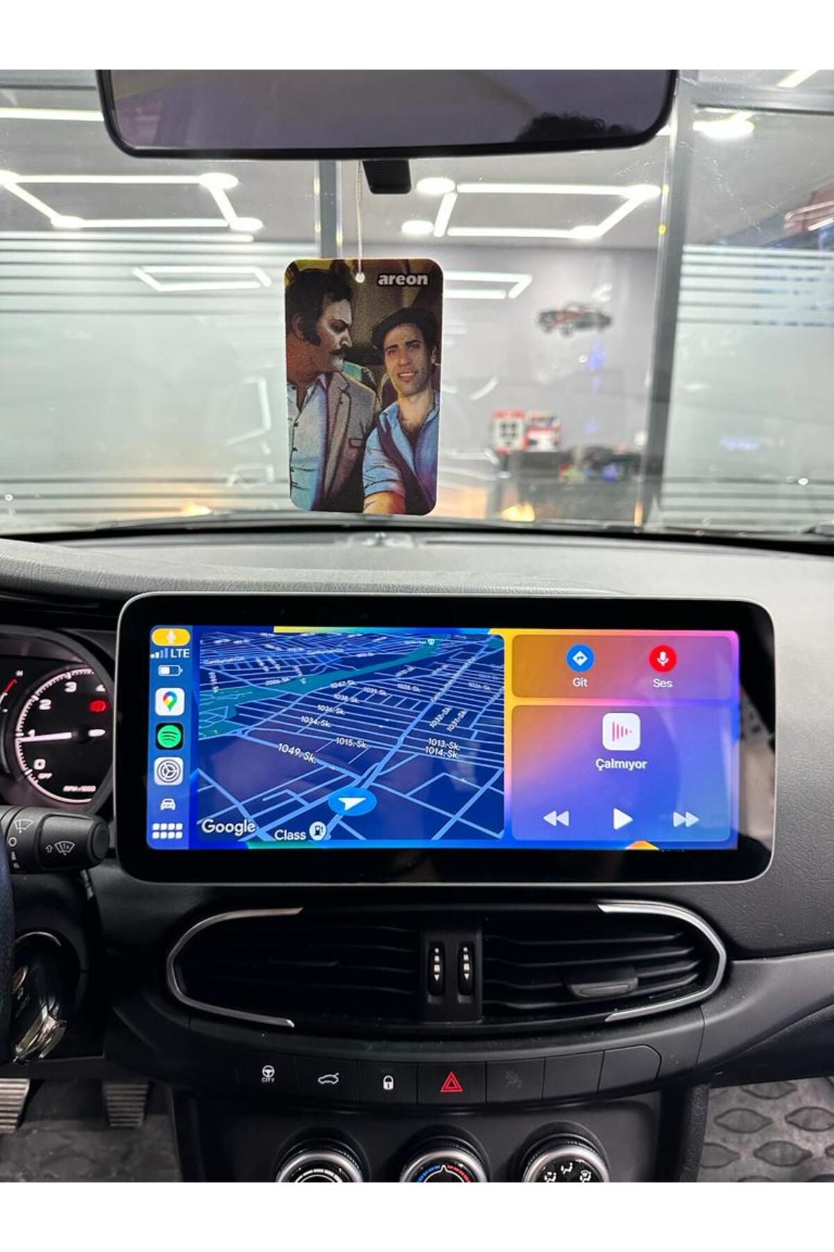 CELALİ TUNİNG Fiat Egea Android 12 Uyumlu Carplay Mercedes Model Navigasyon Multimedya - 2GB Ram 32GB HDD