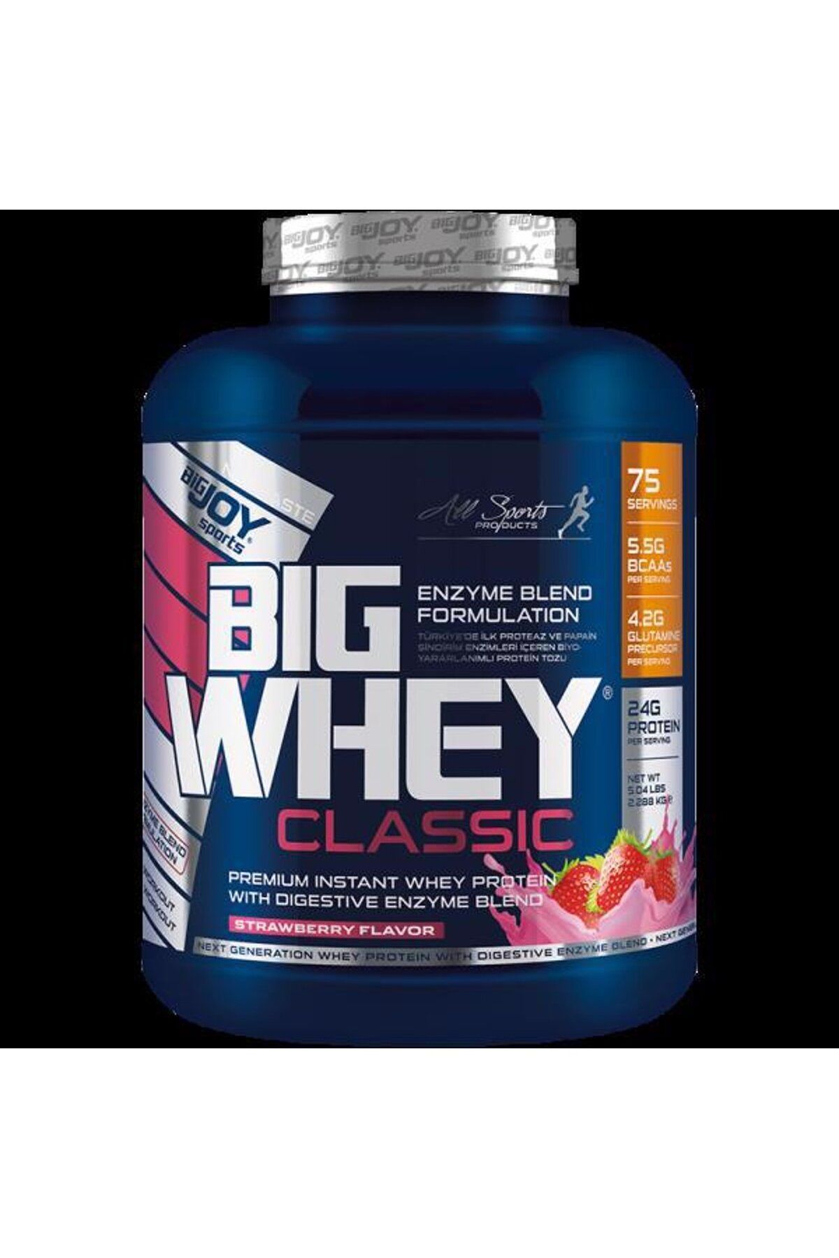 Big Joy Big Whey Classic Whey Protein 2376 gr Çilek