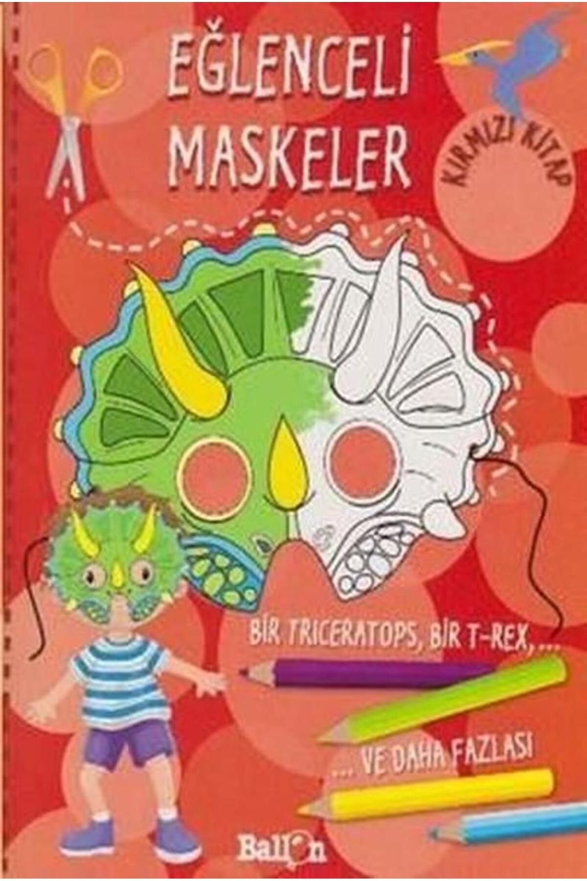 Parıltı Yayınları Eğlenceli Maskeler Kırmızı Kitap