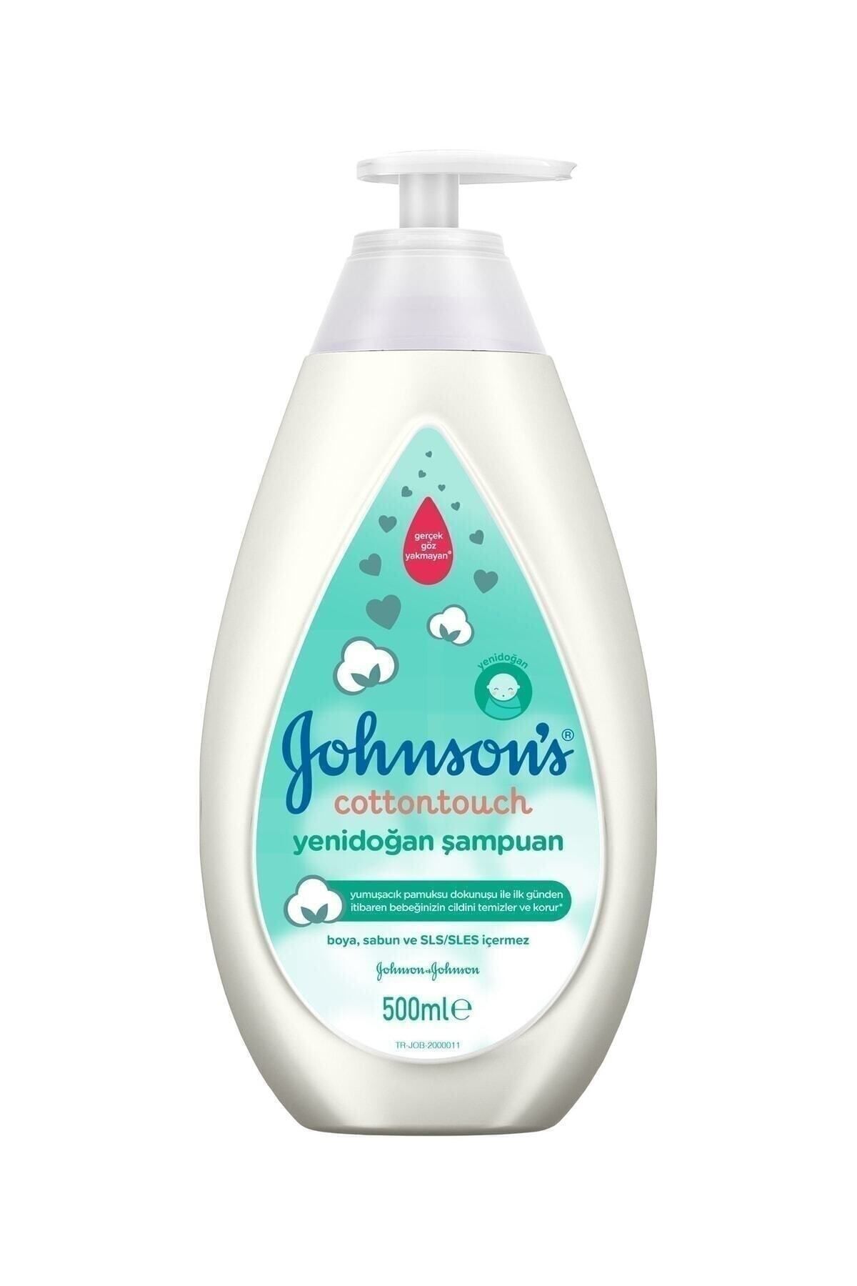 Johnson's Cotton Touch Yenidoğan Saç & Vücut Şampuanı 500 ml