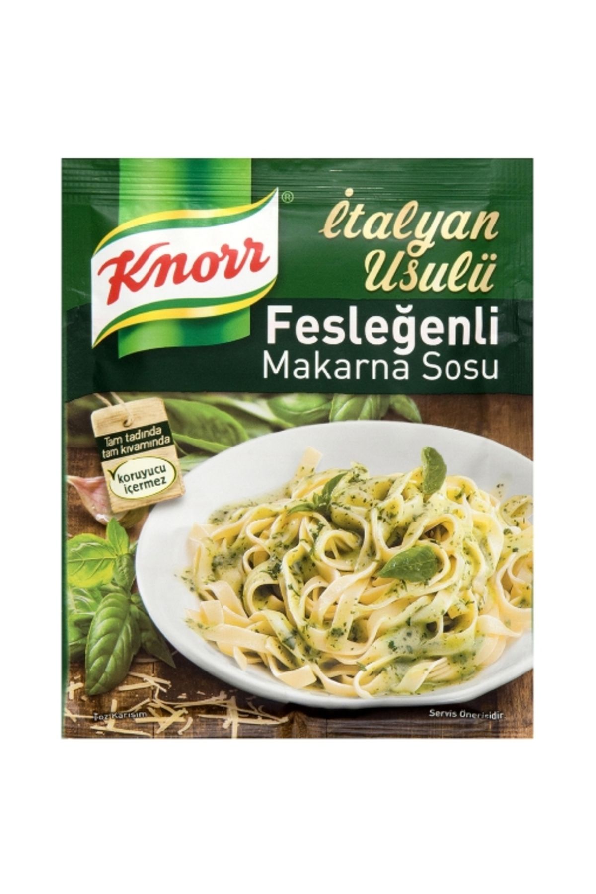 Knorr 4'lü Knorr Fesleğenli Makarna Sosu 50 Gr.
