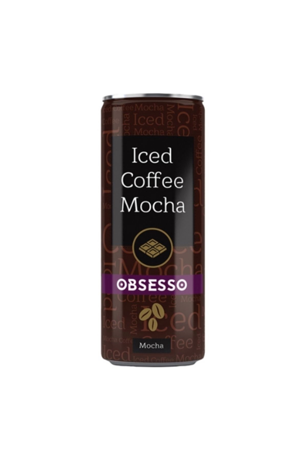 OBSESSO 12'li Obsesso Soğuk Kahve Mocha Teneke 250 ml.