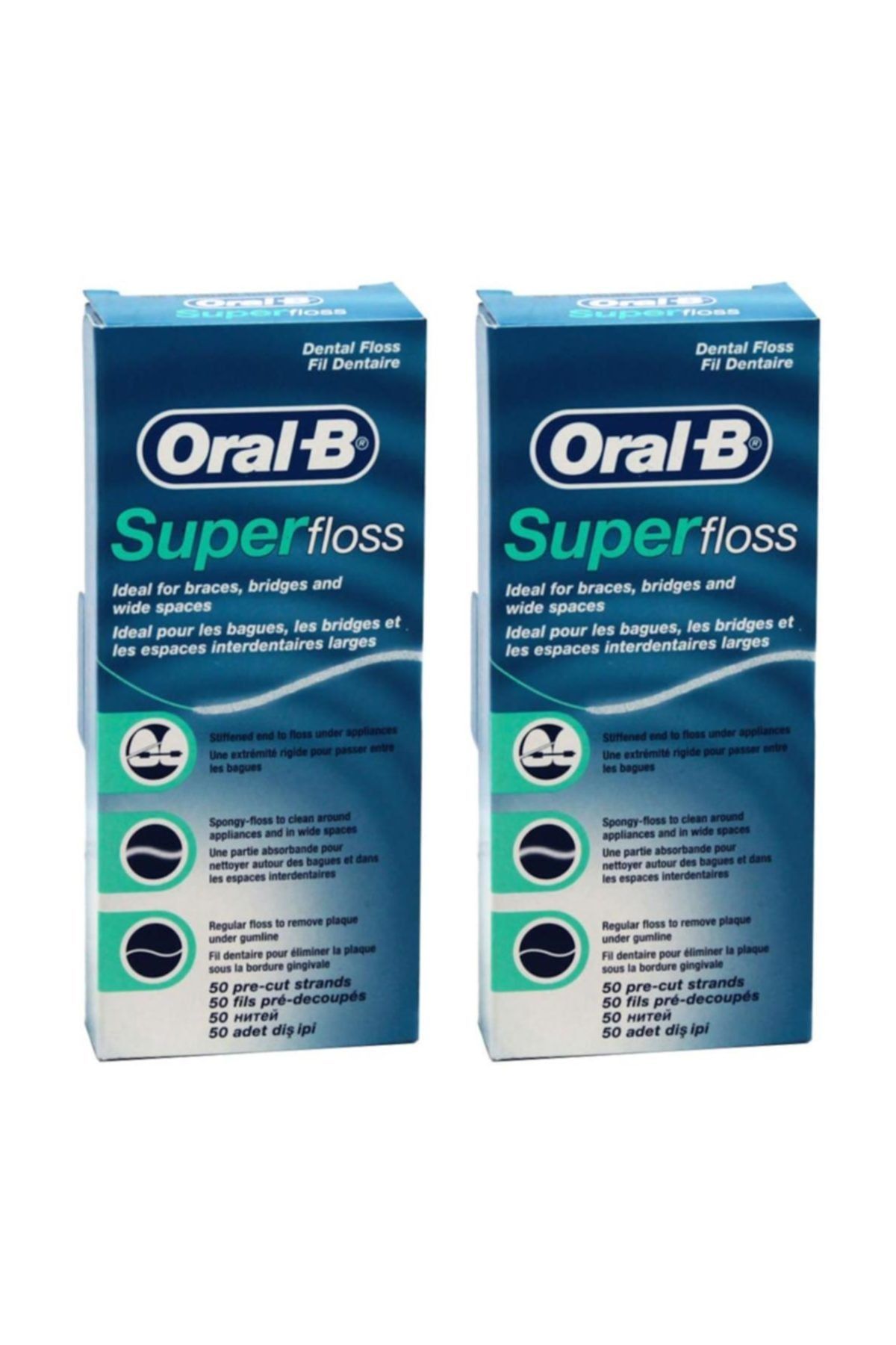 Oral-B Diş Ipi Super Floss X 2 Adet