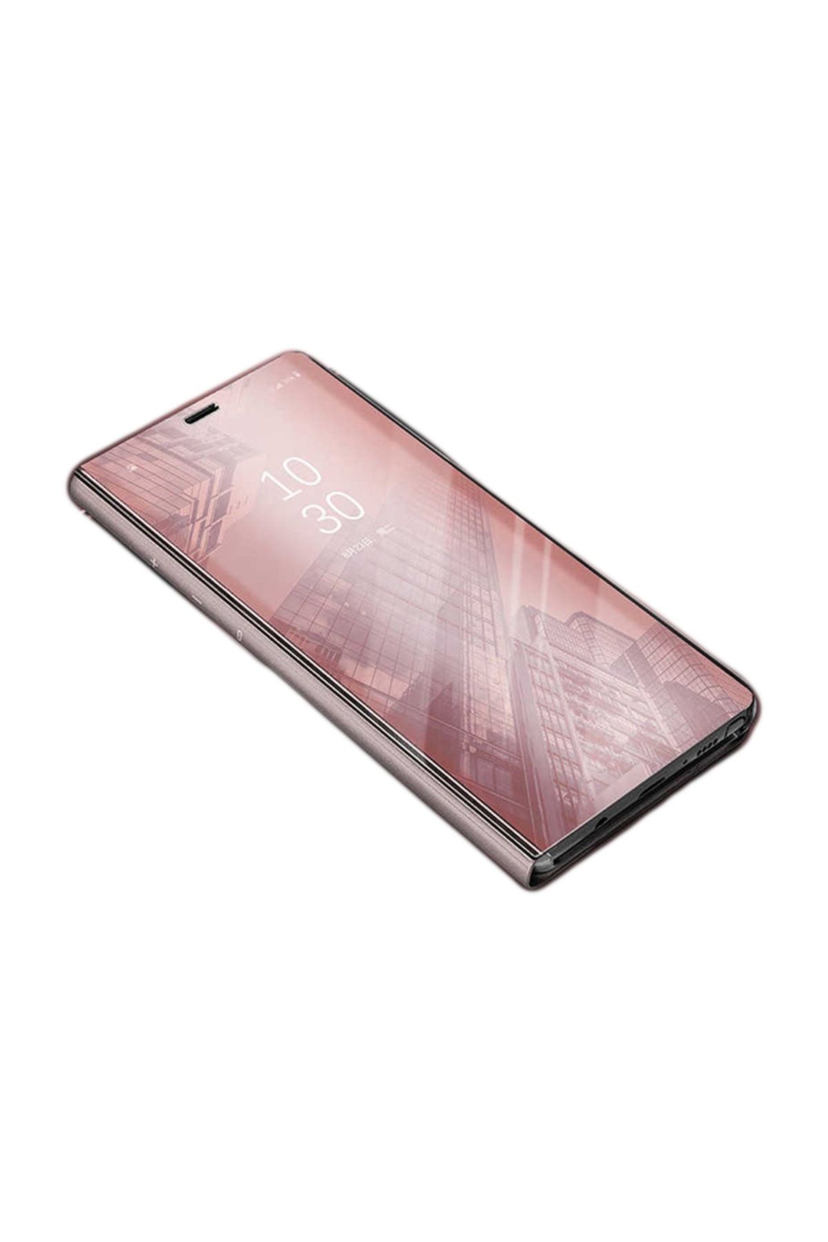 Dijimedia Samsung Galaxy S8 Kılıf Uyku Modlu Aynalı Clear View Flip Cover