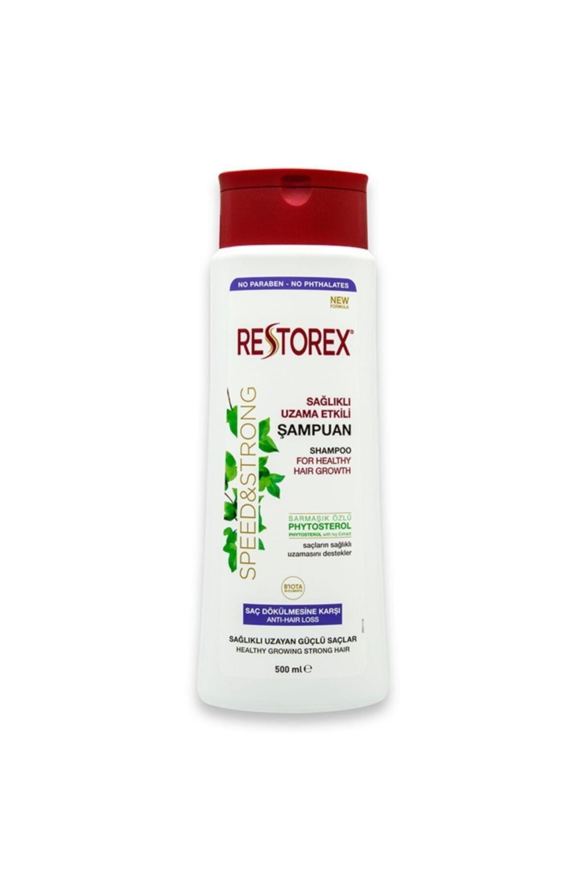 Restorex Sağlıklı Uzama Etkili Saç Dökülmesine Karşı Etkili Şampuan 500ml 6 Adet