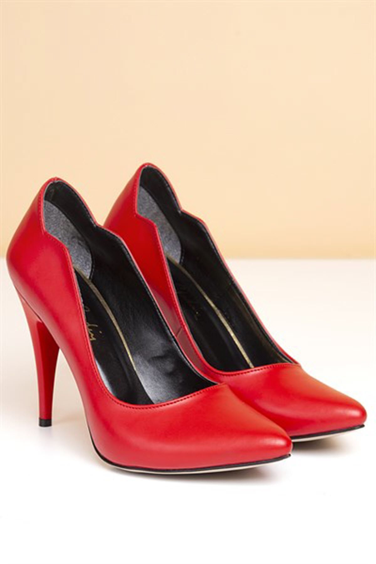 Pierre Cardin Pc-50181 Kırmızı Kadın Ayakkabı
