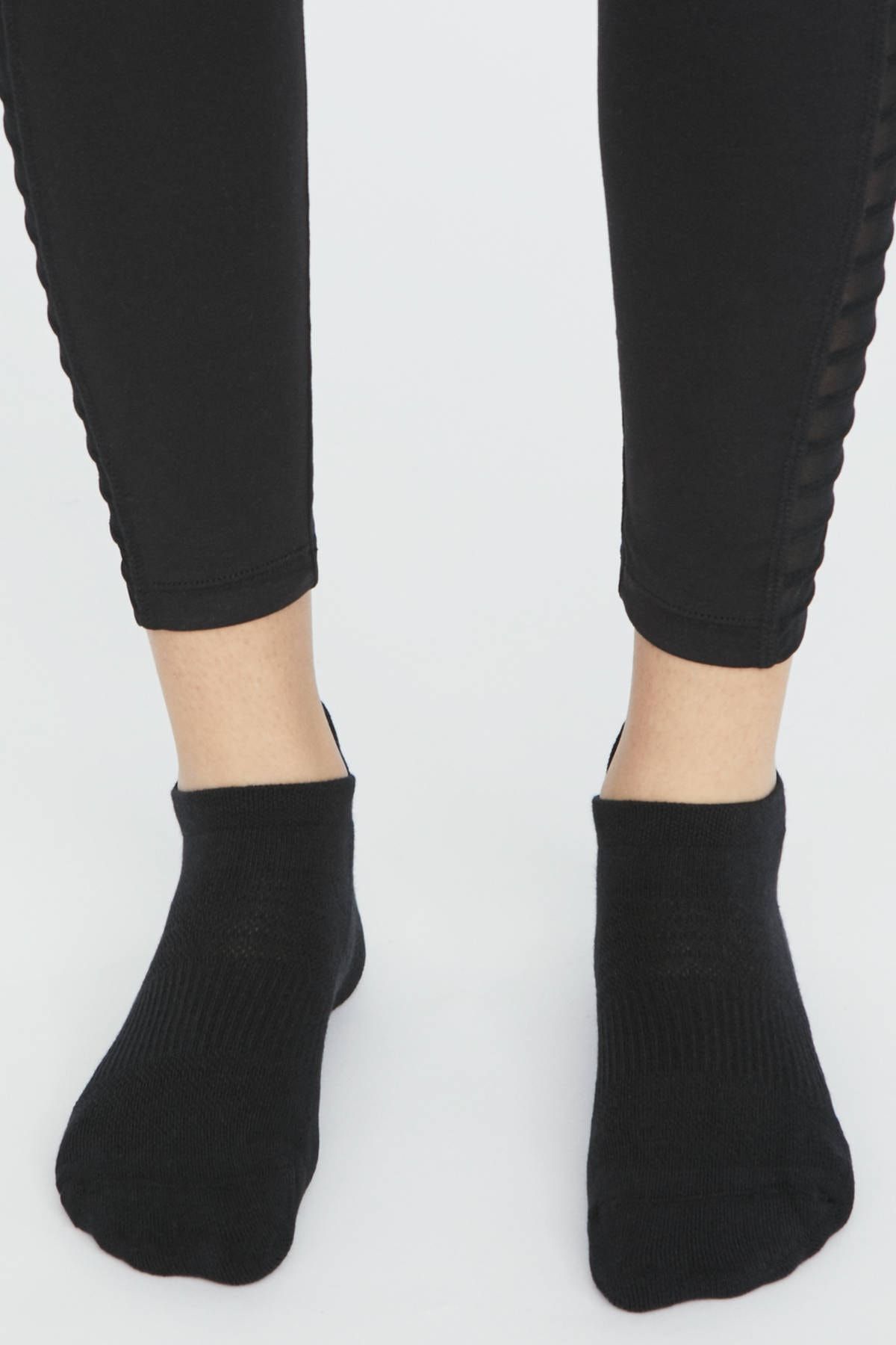 Oysho Kadın Siyah 3 Çift Pamuklu Bilek Boyu Çorap