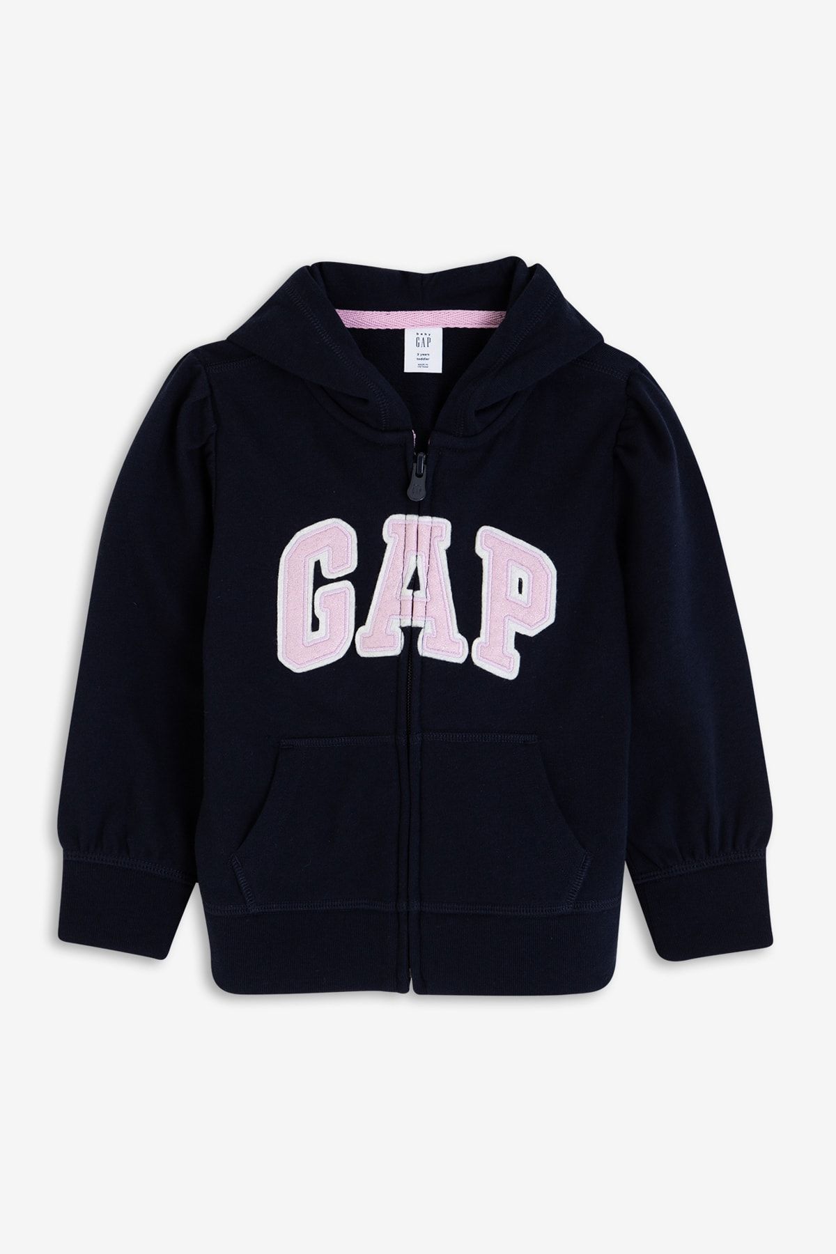 GAP Kız Bebek Logo Kapüşonlu Sweatshirt