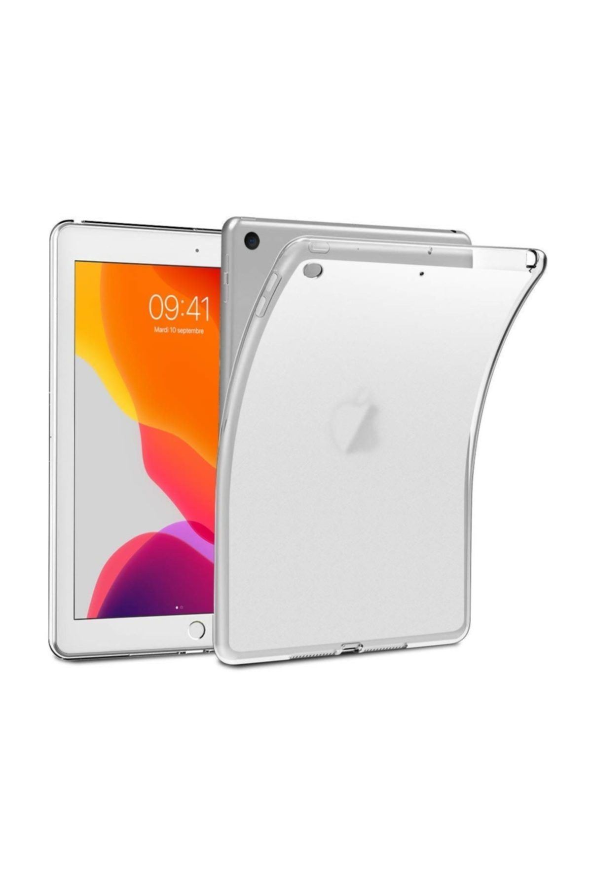 AQUA AKSESUAR Apple Ipad 7.nesil 10.2 Inç 2019 A2197 A2198 Silikon Kılıf