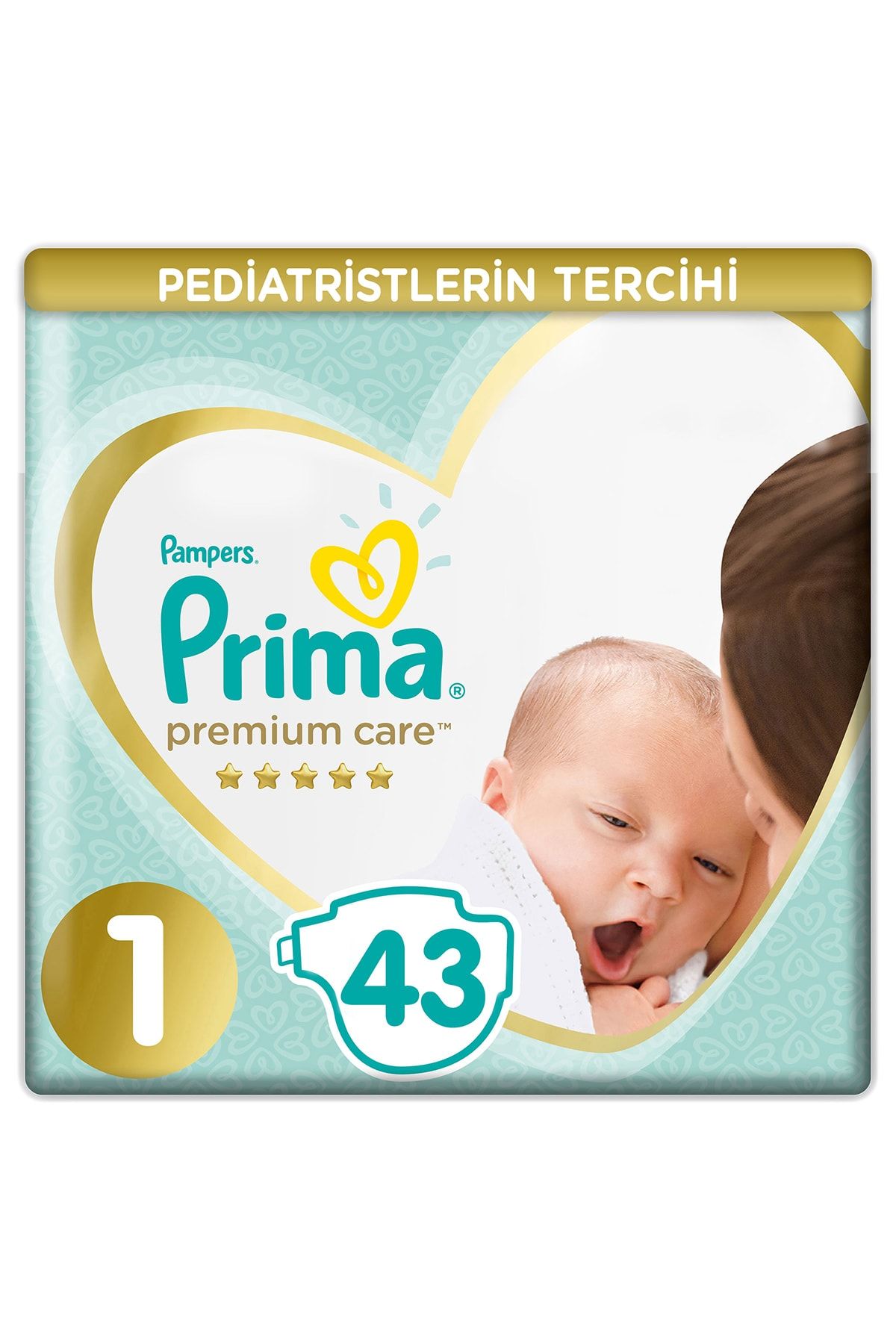 Prima Bebek Bezi Premium Care 1 Beden 43 Adet