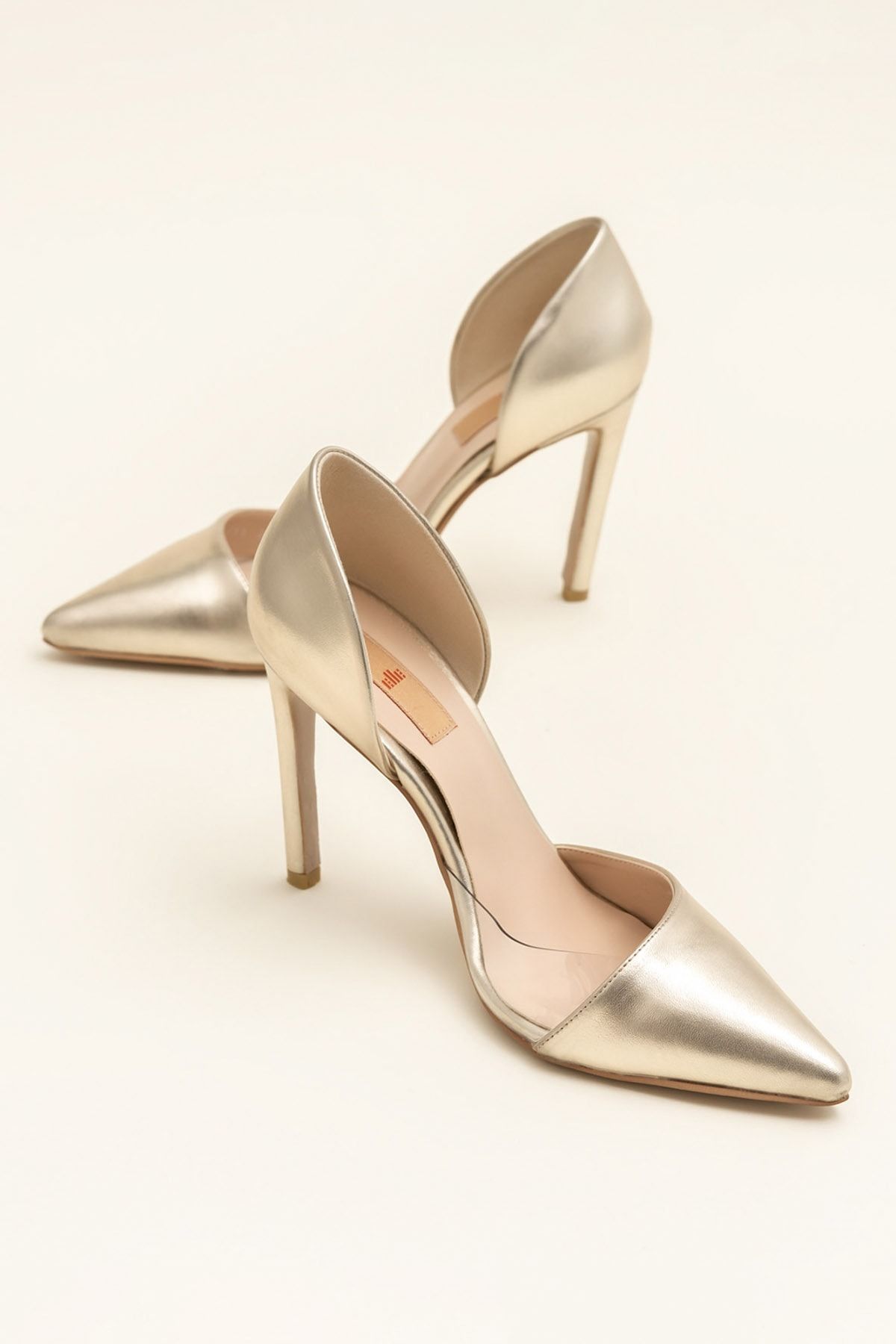 Elle CALANDRIA Altın Kadın Topuklu Ayakkabı