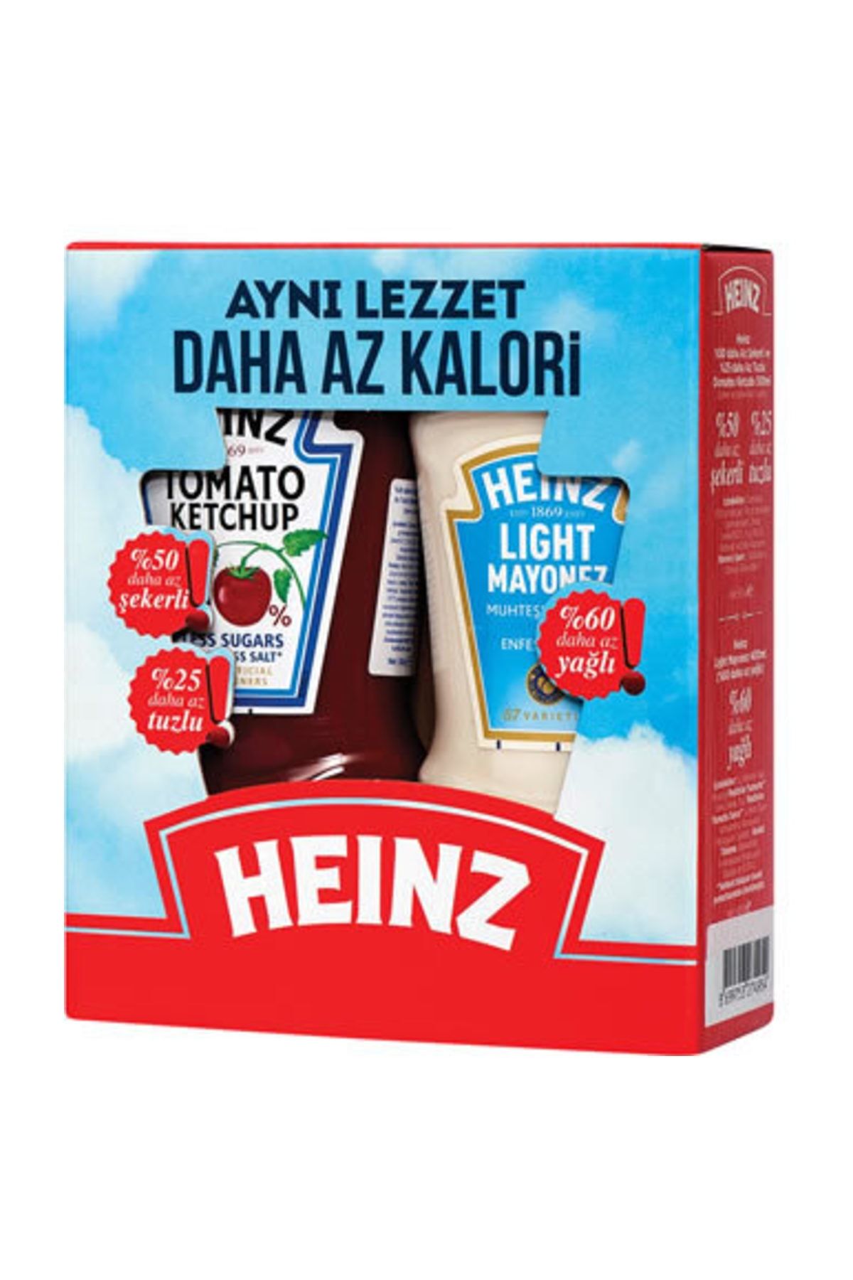 Heinz Heınz Az Tuz Az Şeker Ketçap 435 G + Light Mayonez 420 G