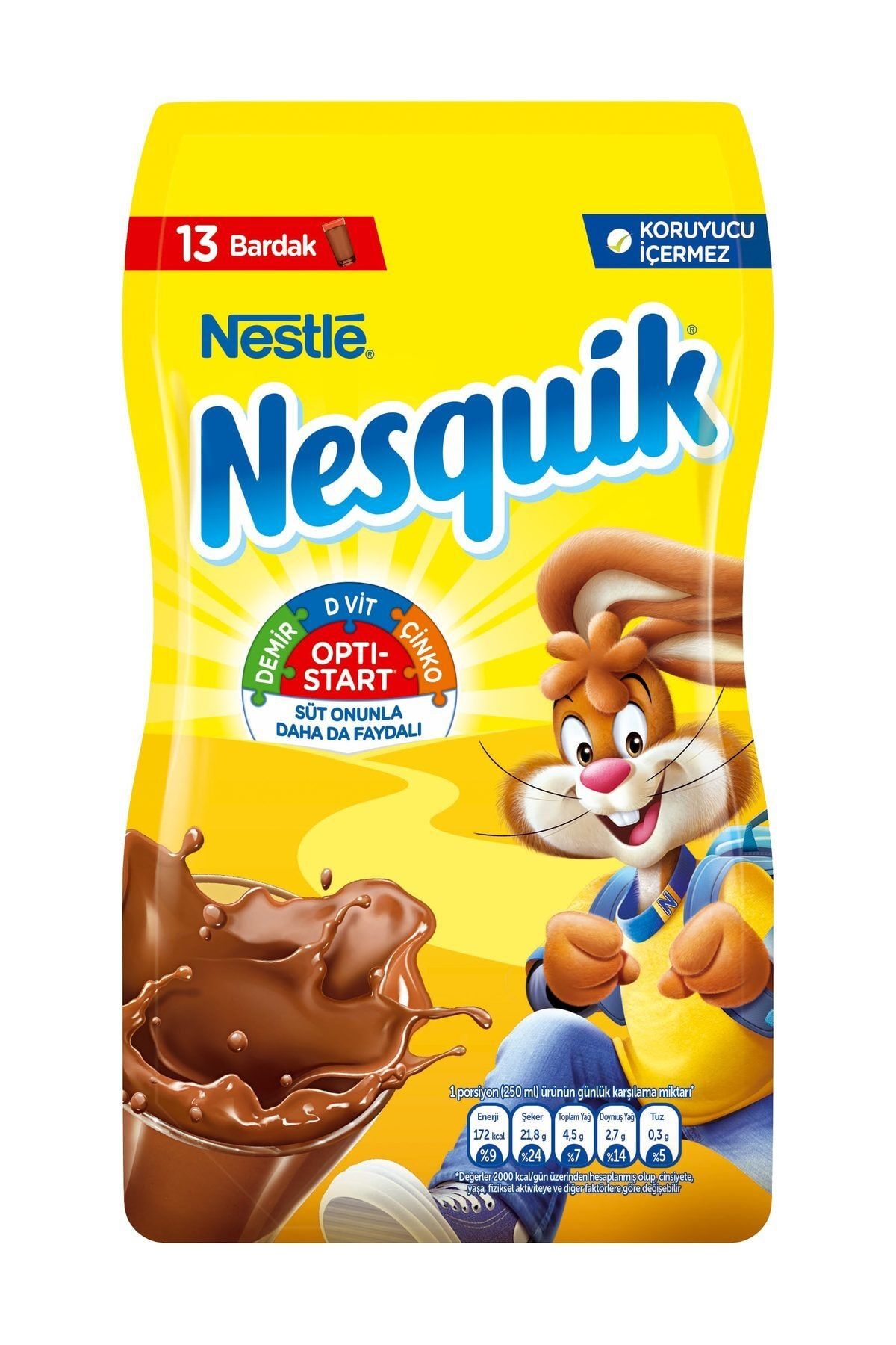 Nesquik Nestle Nesquik Çikolatalı İçecek Tozu 180 G