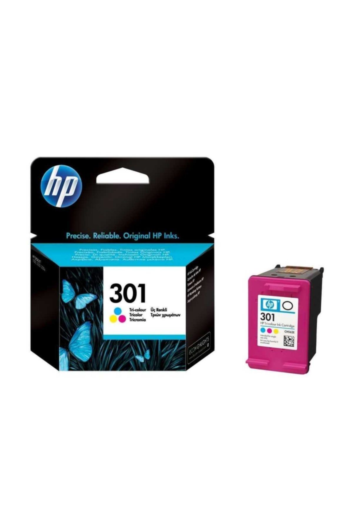 HP Ch562ee Renklı Kartuş (1050) No:301