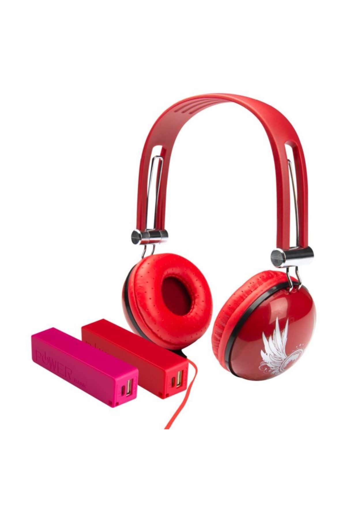 GoldMaster Kablolu Kulaküstü Kırmızı KulaklıkPro Enjoy Set V10 Hp-293