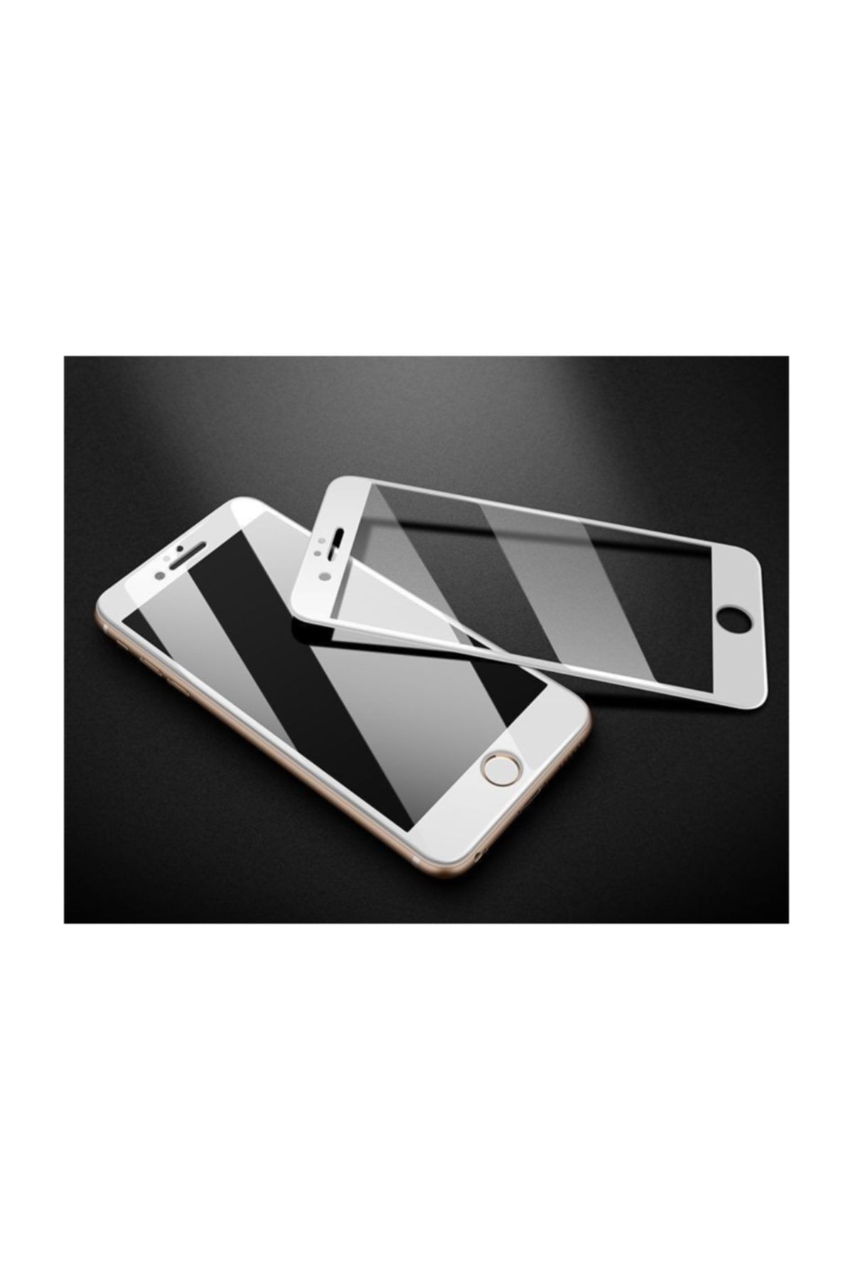 Mopal Apple Iphone 6s Plus Beyaz Full Premium 5d Cam Koruma