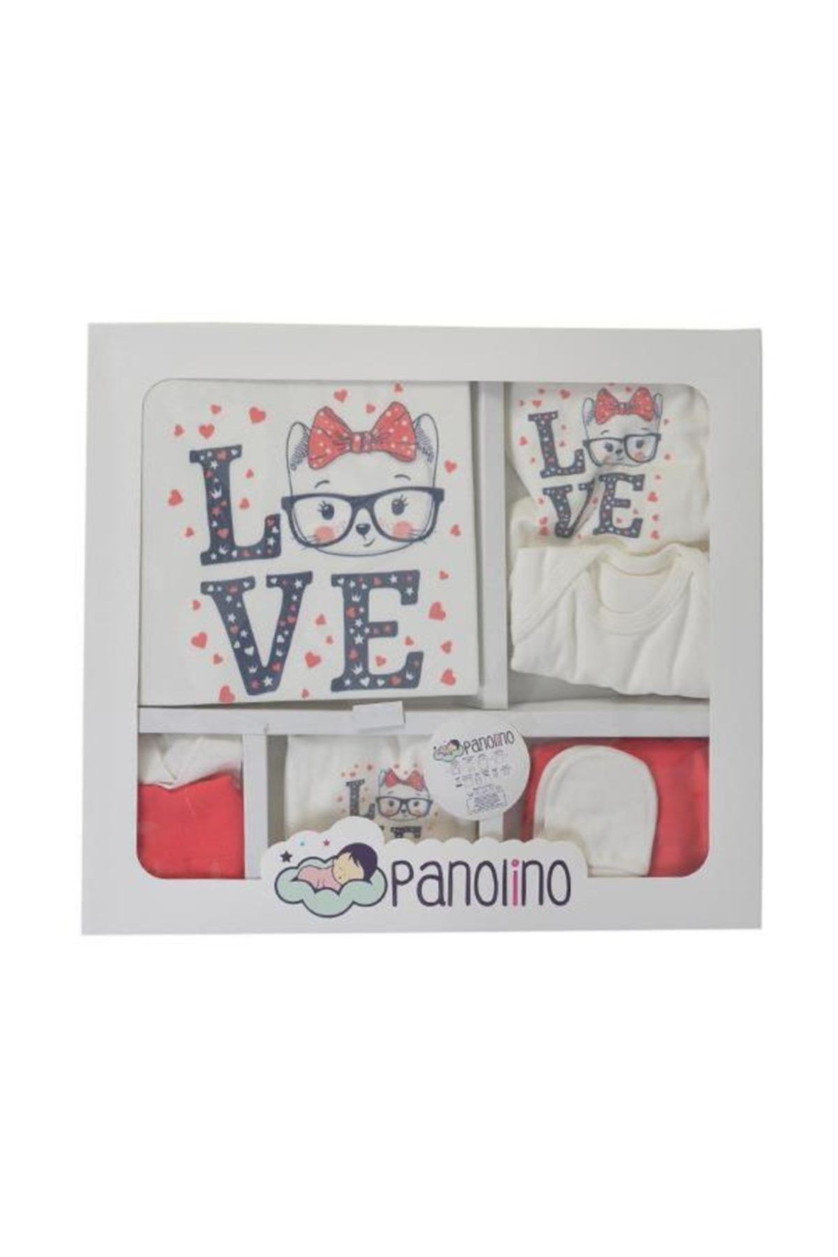 Panolino Pn1092- Gözlüklü Kedi 10 Lu Hastane Çıkışı