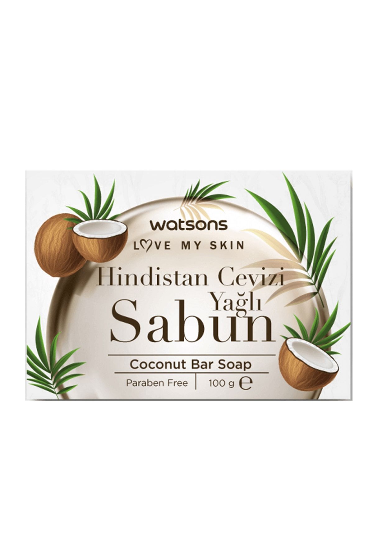 Watsons Bar Soap Coconut 100 g 2399900920517