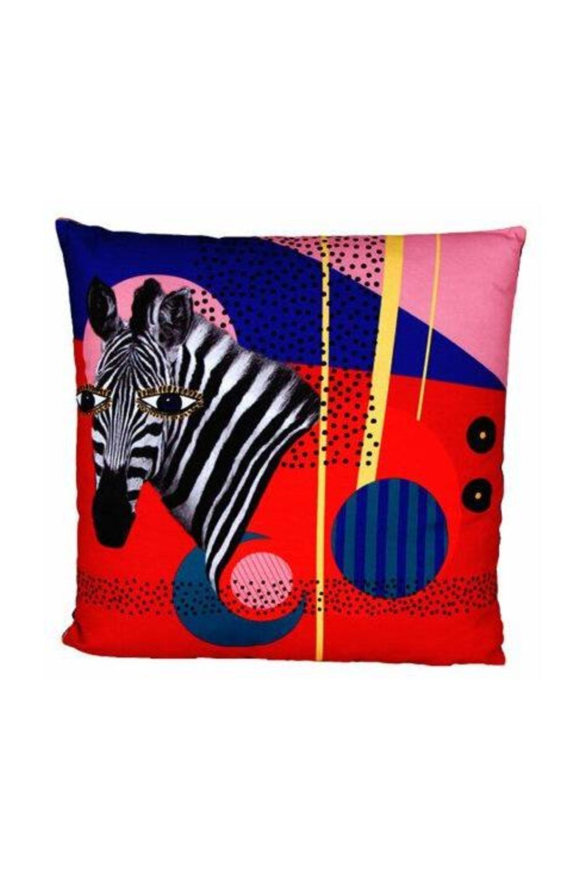 Porland Wild Life Zebra Yastık 45x45 cm