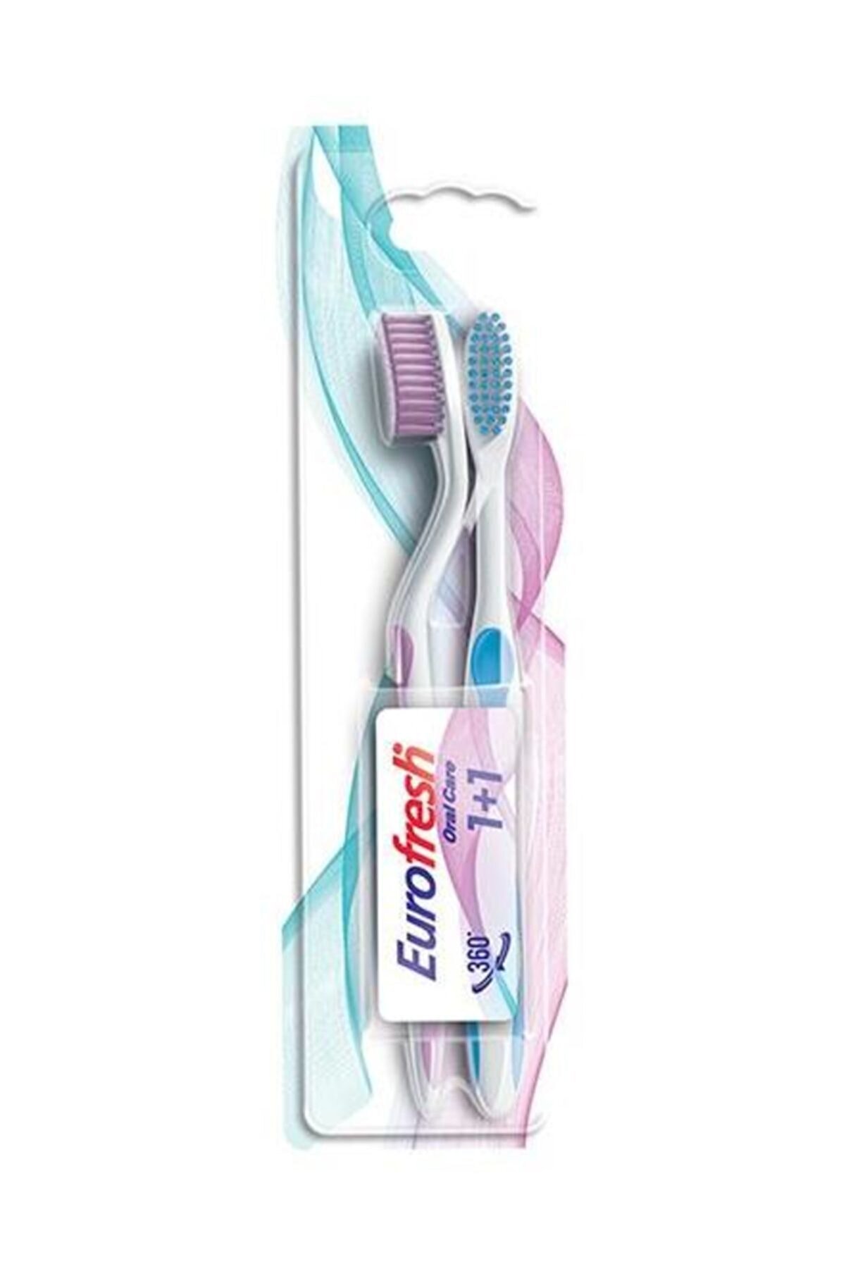Farmasi 9700789 Eurofresh Oral Care 2 Adet Diş Fırçası Pembe-Mavi