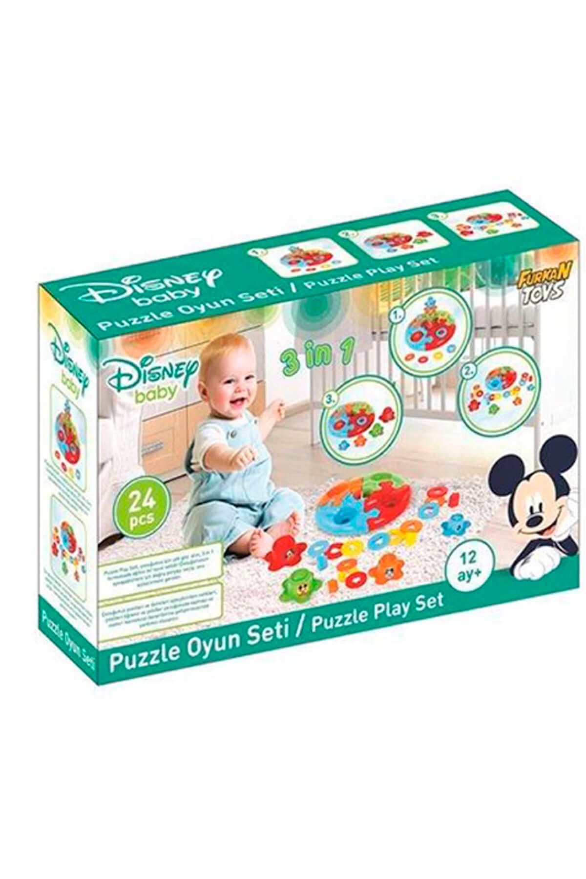 Furkan Toys Dısney Baby Puzzle Oyun Seti 57676
