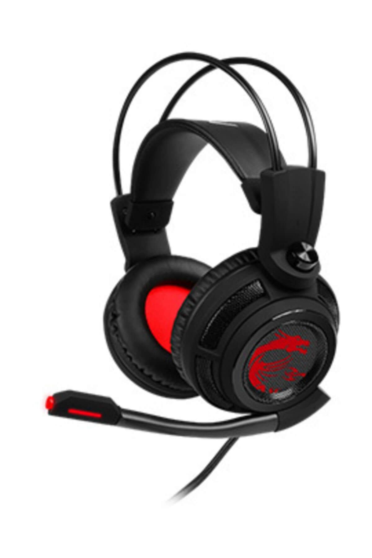 MSI DS502 GAMING Headset Kulaklık Siyah/Kırmızı