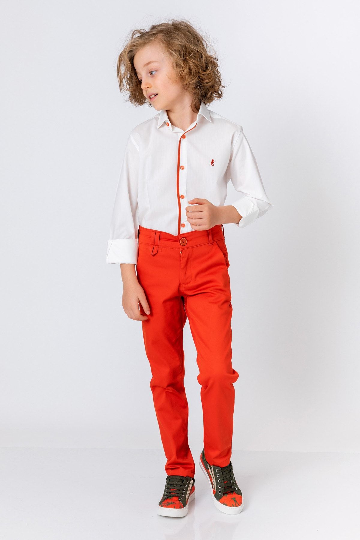 incity Erkek Çocuk Orange Pantolon