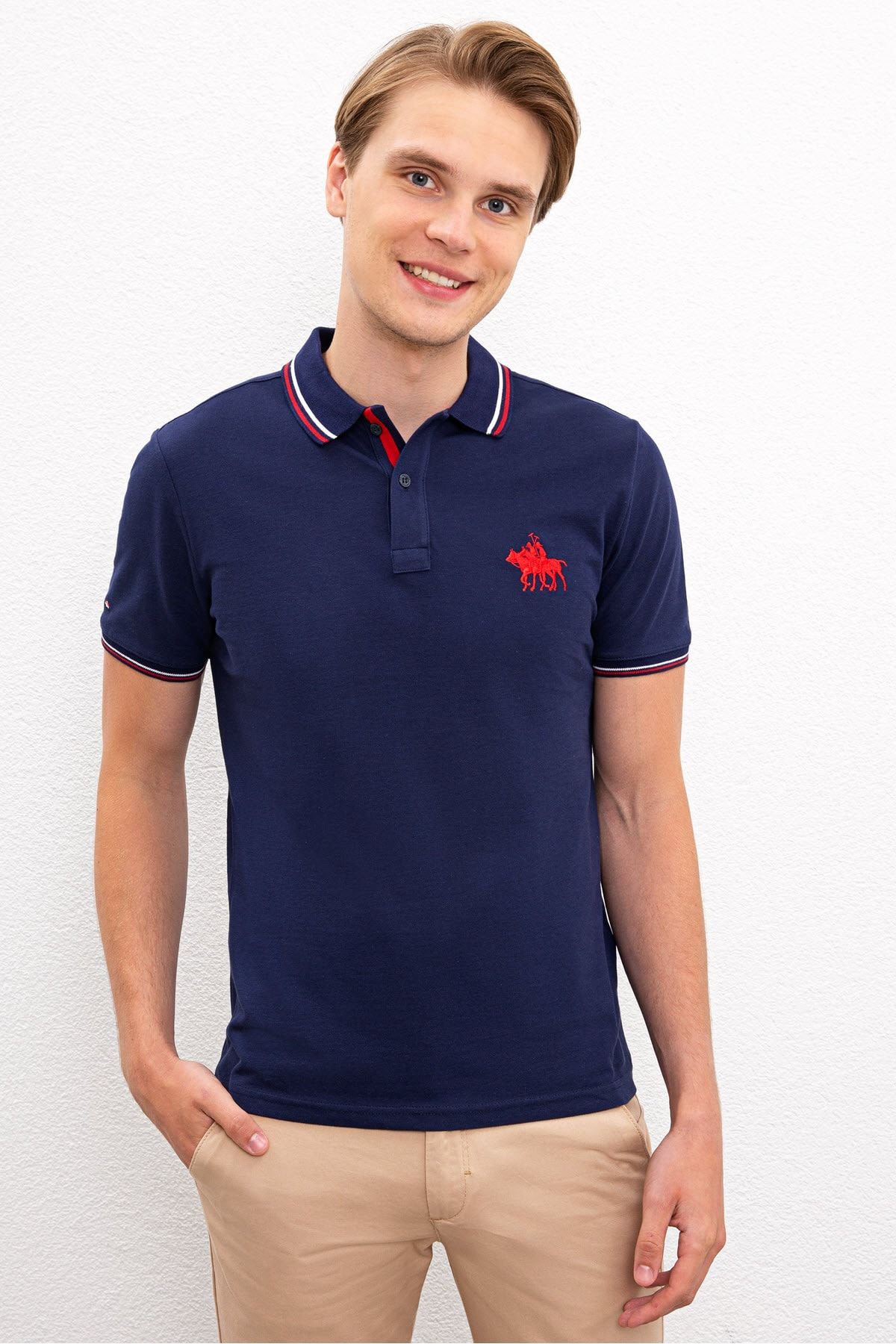 U.S. Polo Assn. Lacıvert Erkek T-Shirt