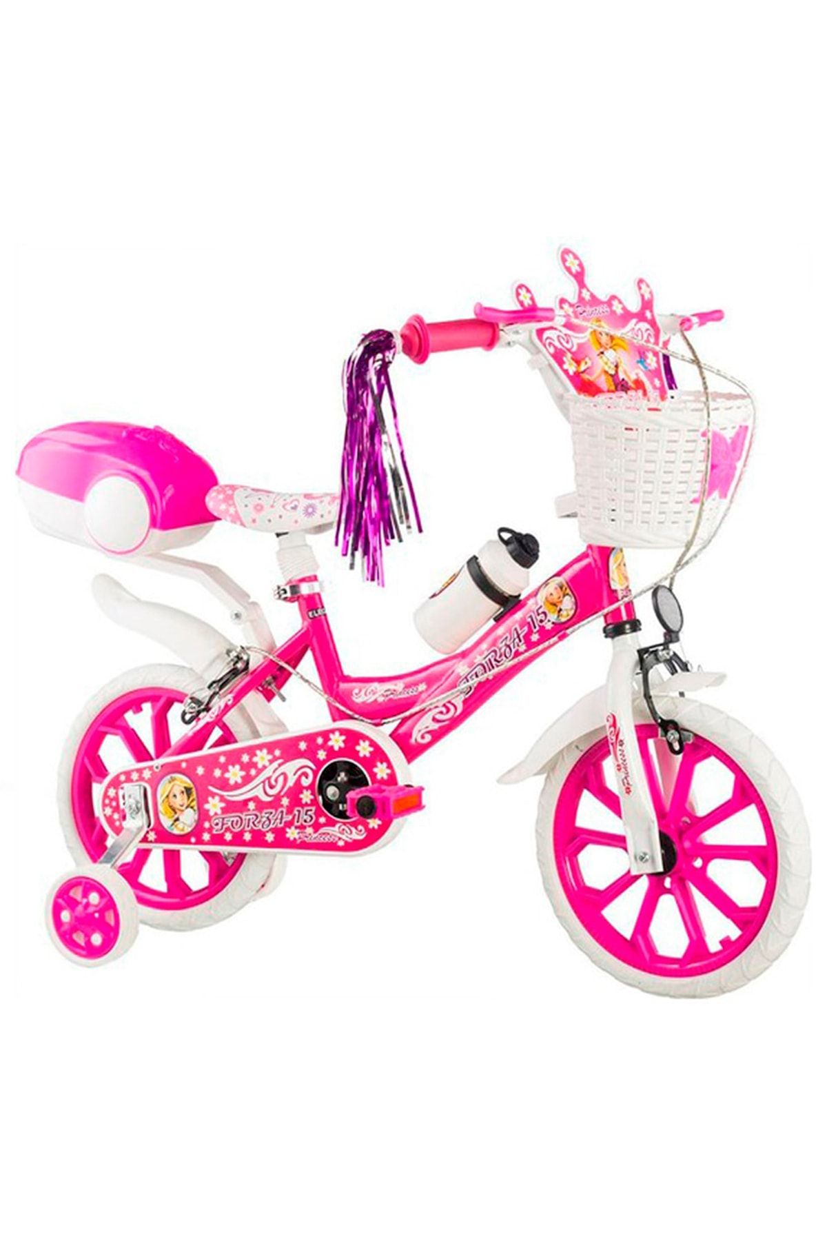 Holly 15 Jant Forza Çocuk Bisikleti 4-5-6-7 Yaş Için Pembe Bisiklet