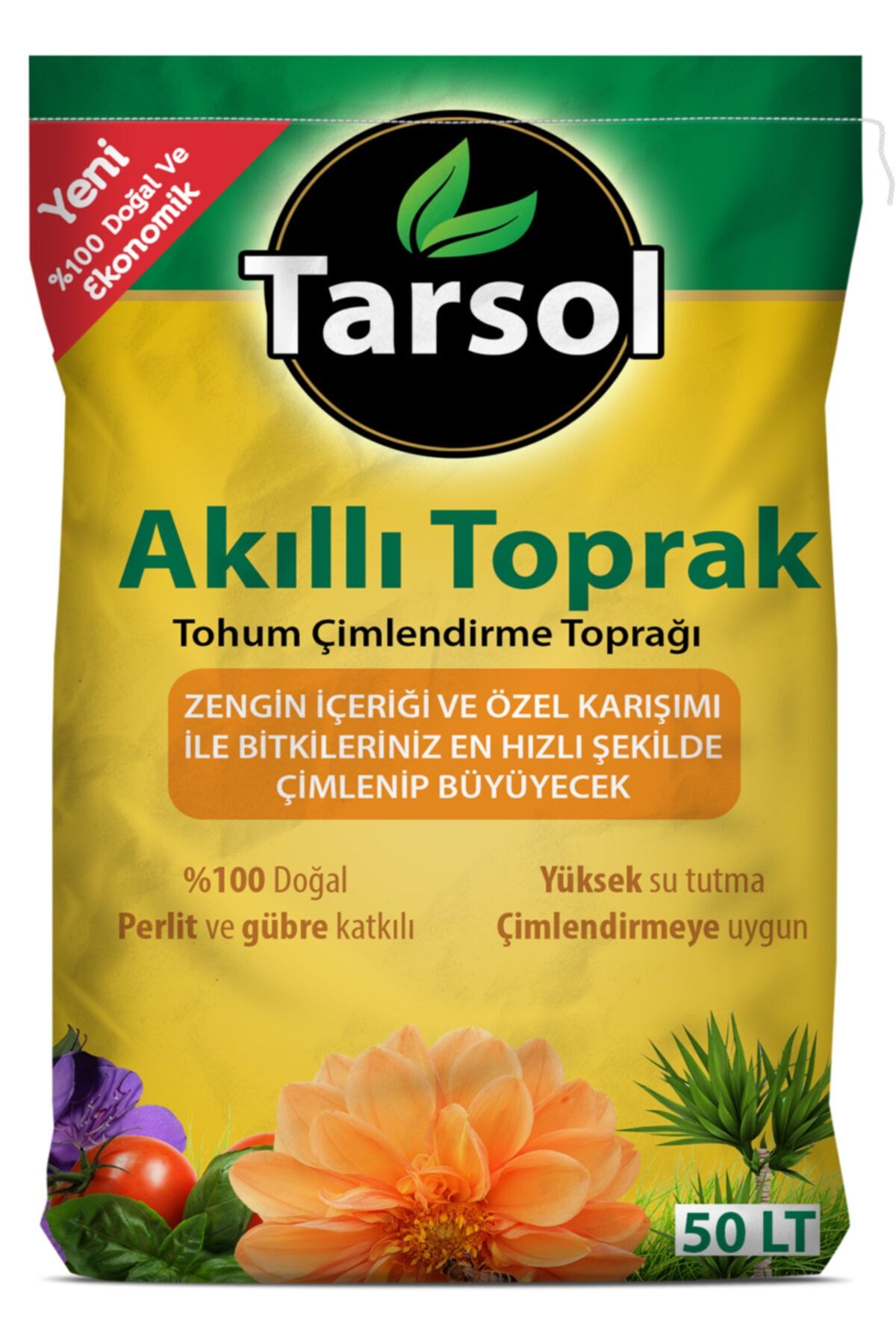 TARSOL TARIM Tarsol Akıllı Toprak Torf 50 lt