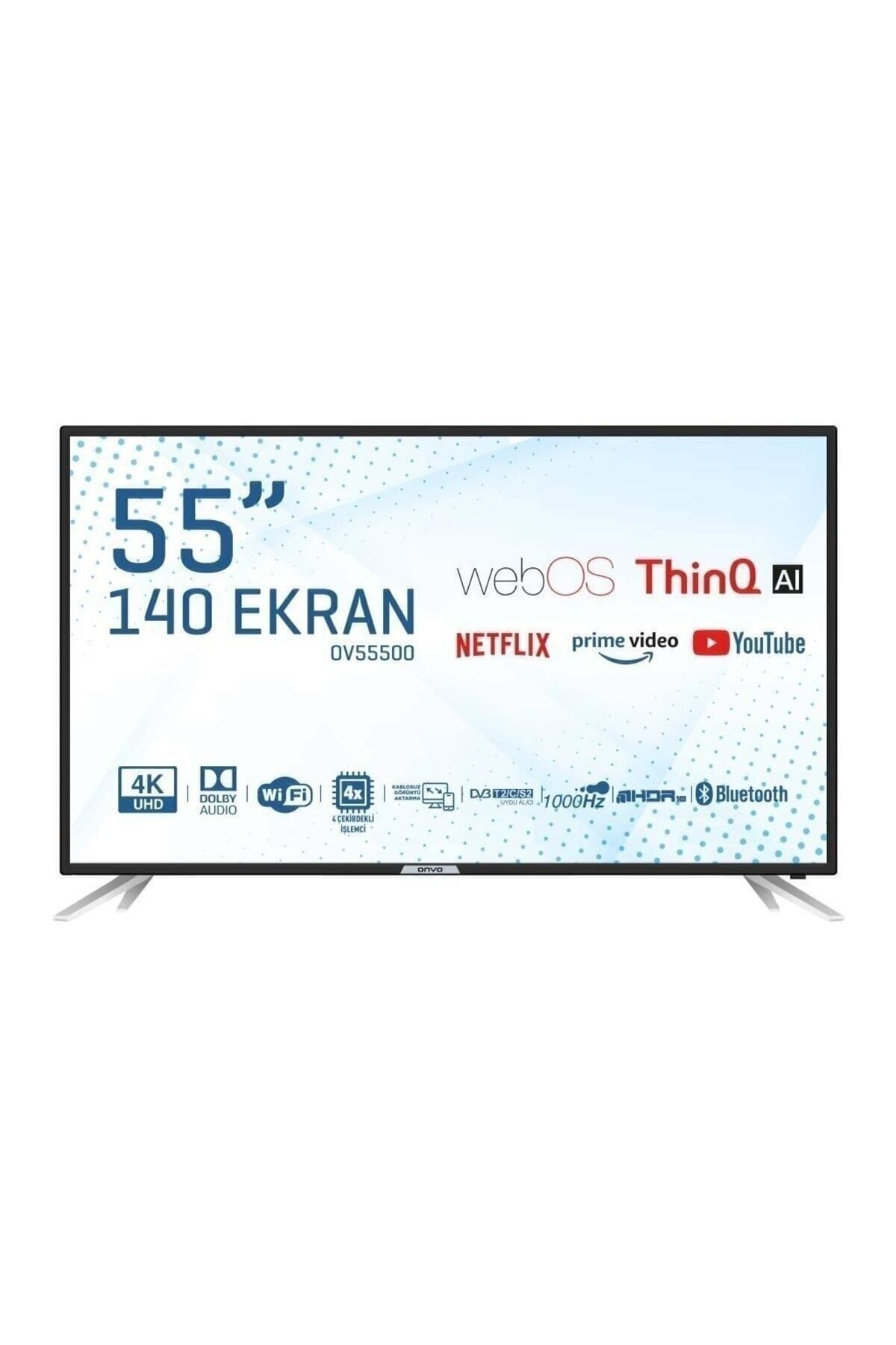ONVO Ov55500 55'' Ultra Hd Webos Smart Led Tv