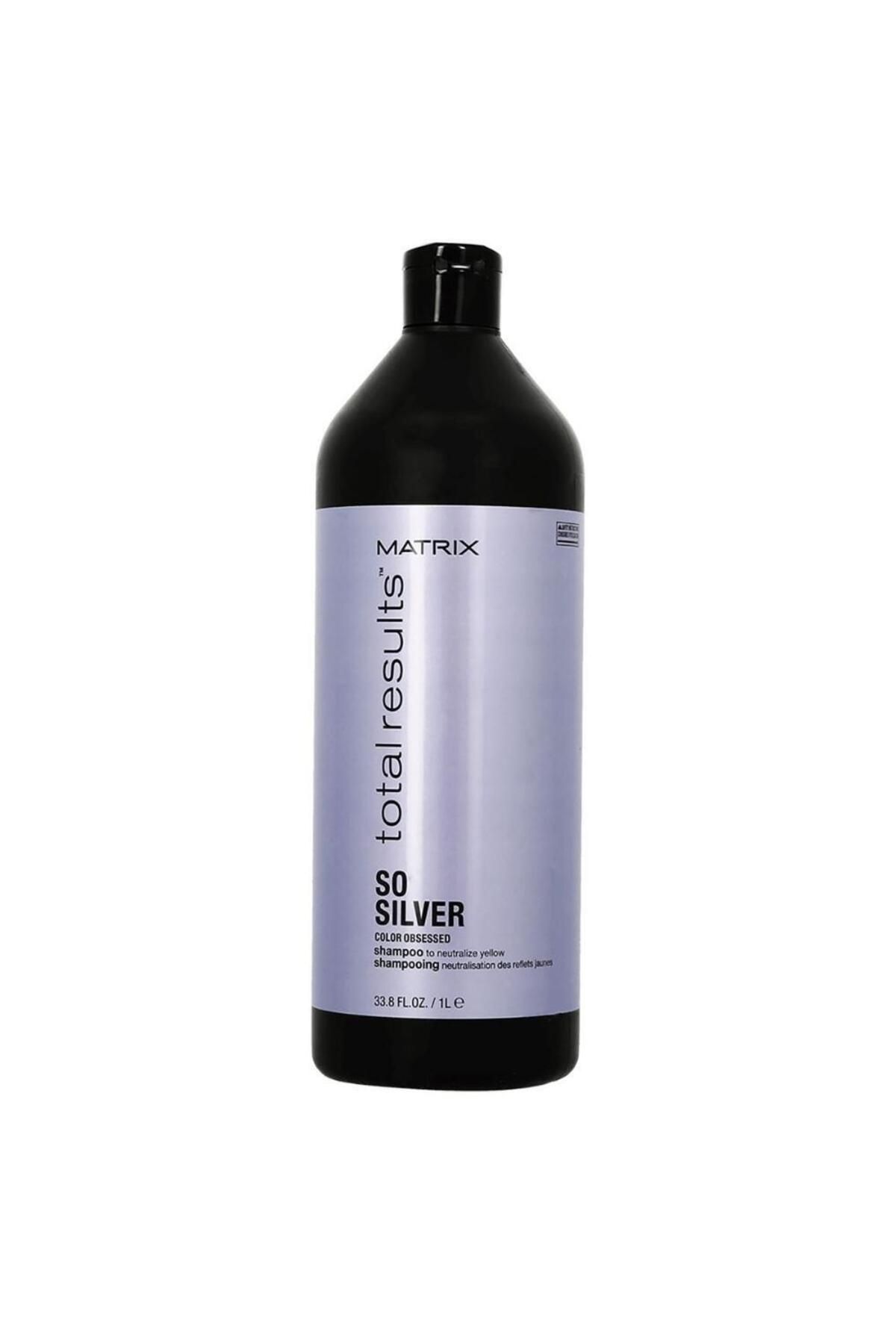 Matrix Total Result SoSilver Gözenekli Saçı Güçlendiren Antioksidan Nem Şampuanı 1L BeautyS.X76