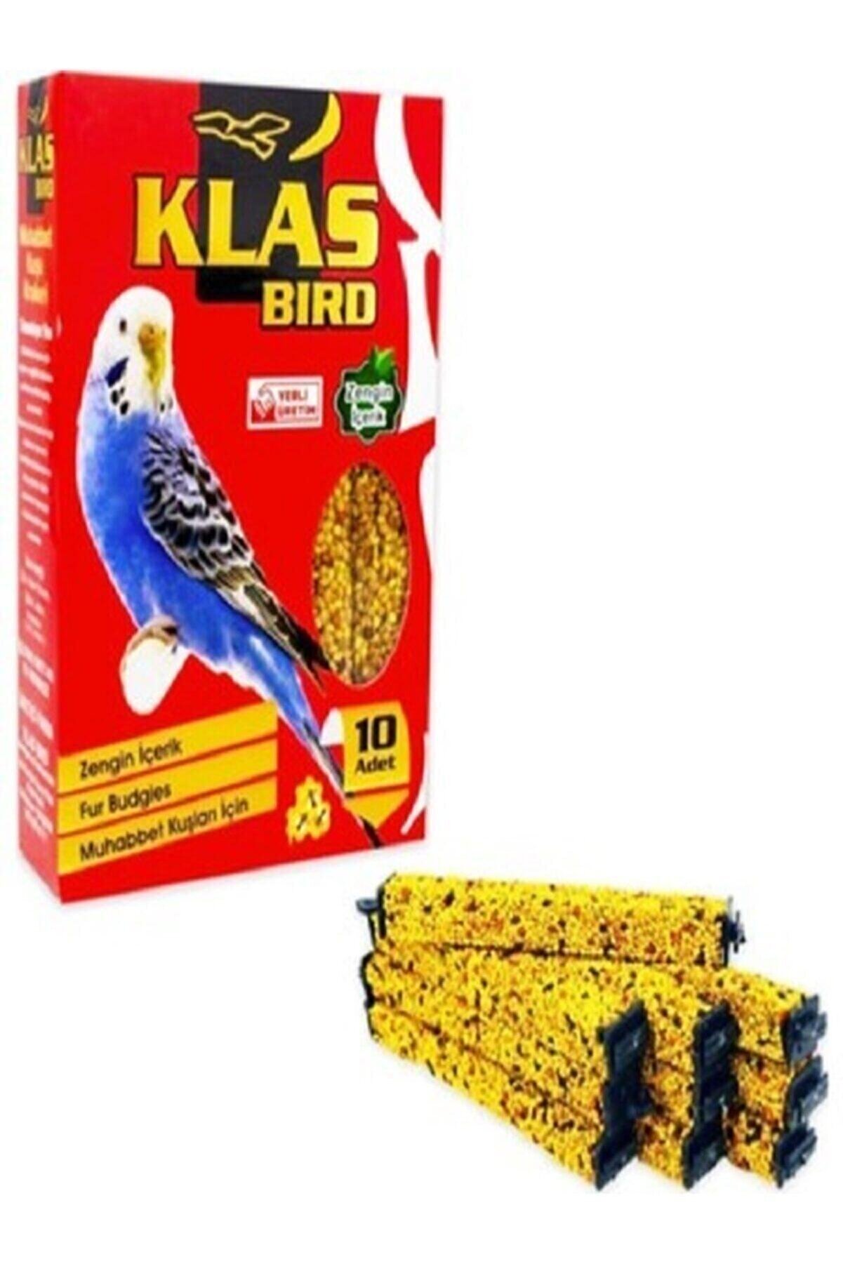Klas Bird Muhabbet Kuşu Ballı Kraker - 10'lu Paket