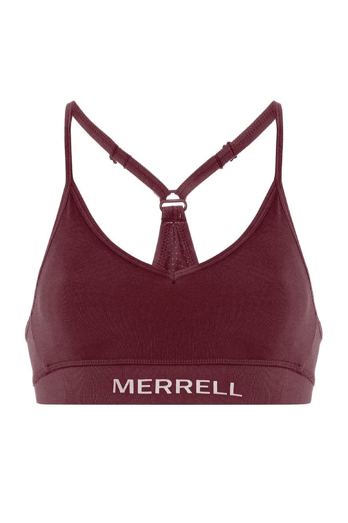 Merrell M23Base Fitness Bra Bordo Kadın Atlet