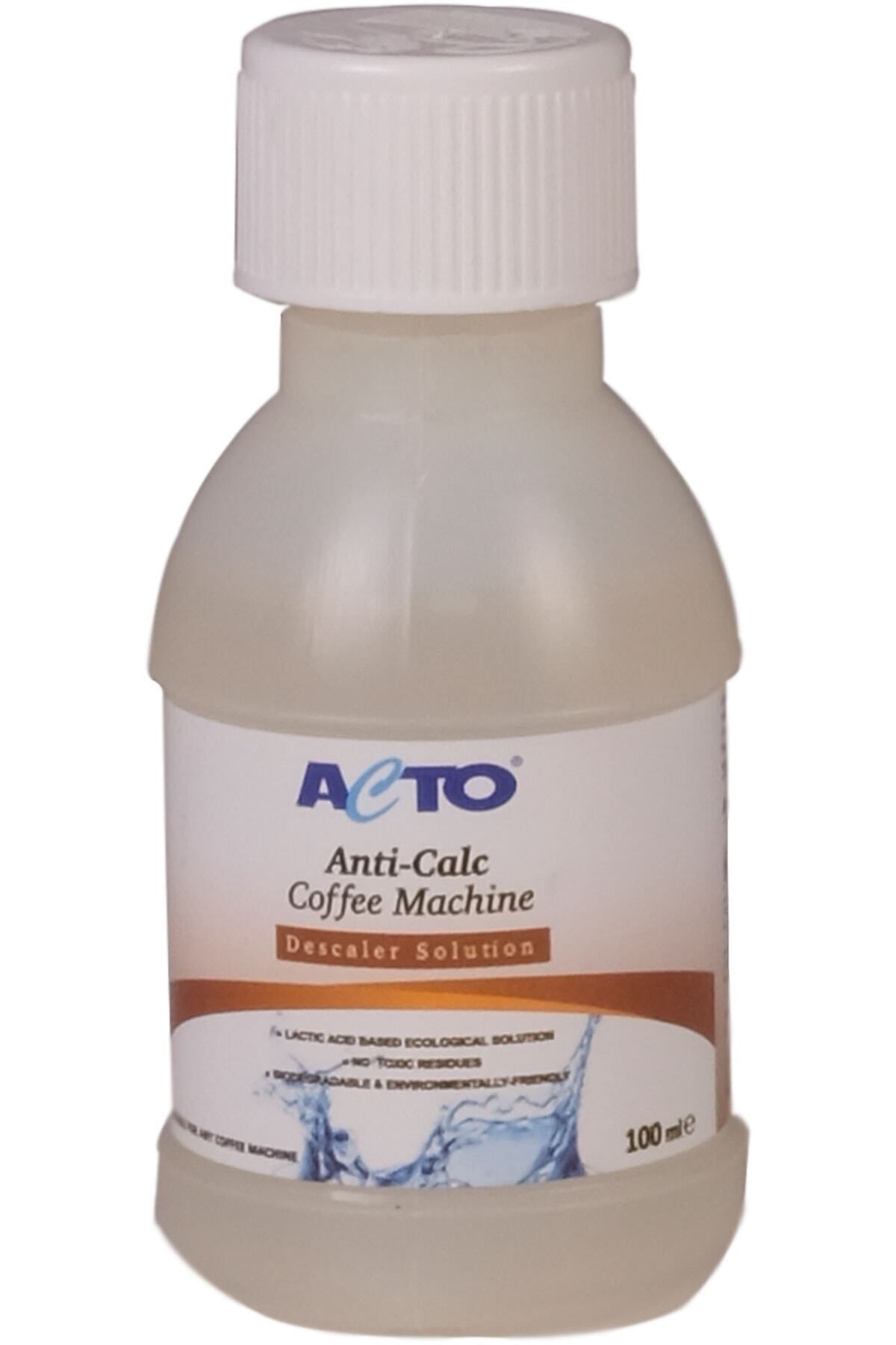 Acto ® Antı-calc 100 ml | Kahve Makinaları Için Sıvı Kireç Çözücü