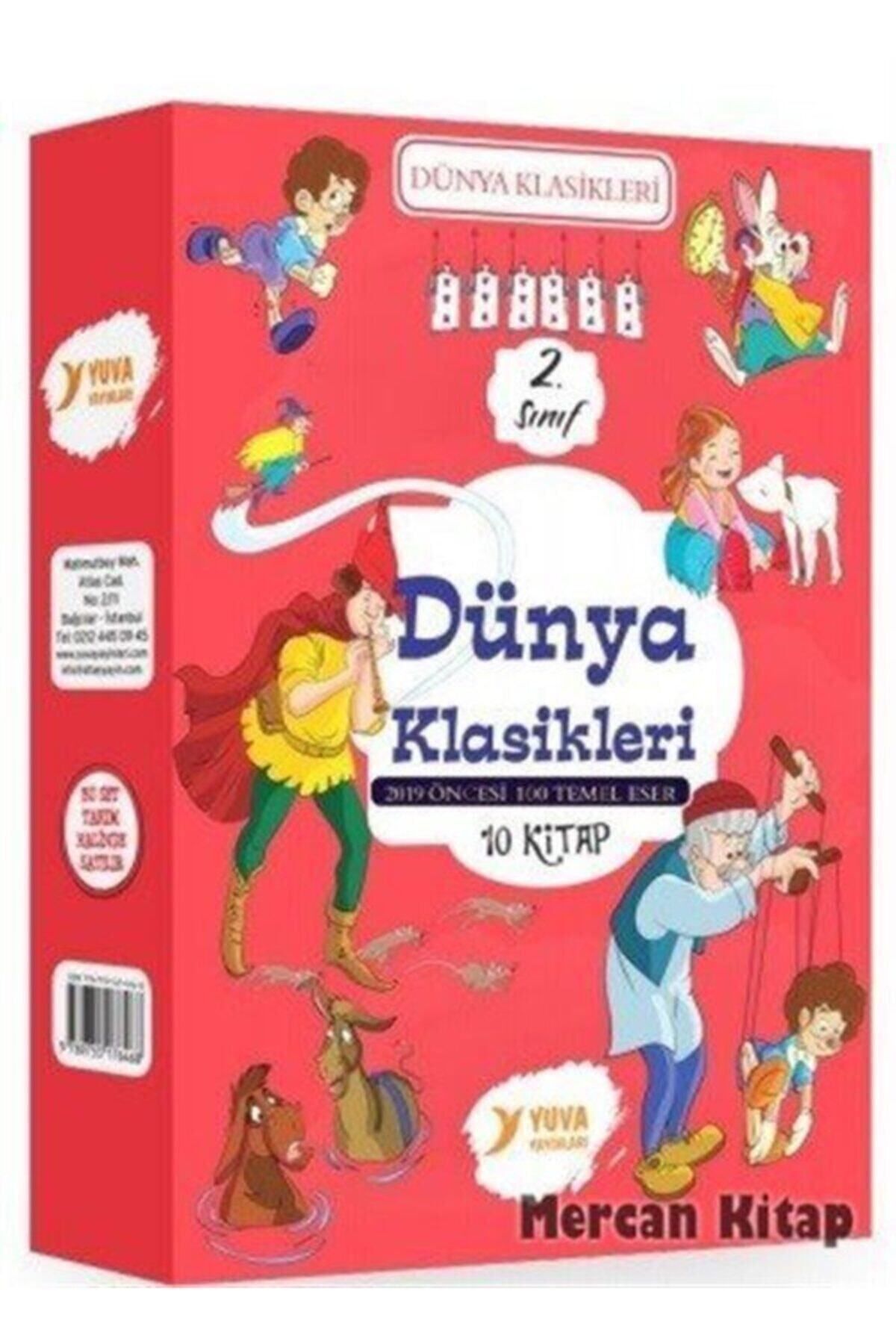 Yuva Yayınları 2. Sınıf Dünya Klasikleri Serisi (10 Kitaplık Set)