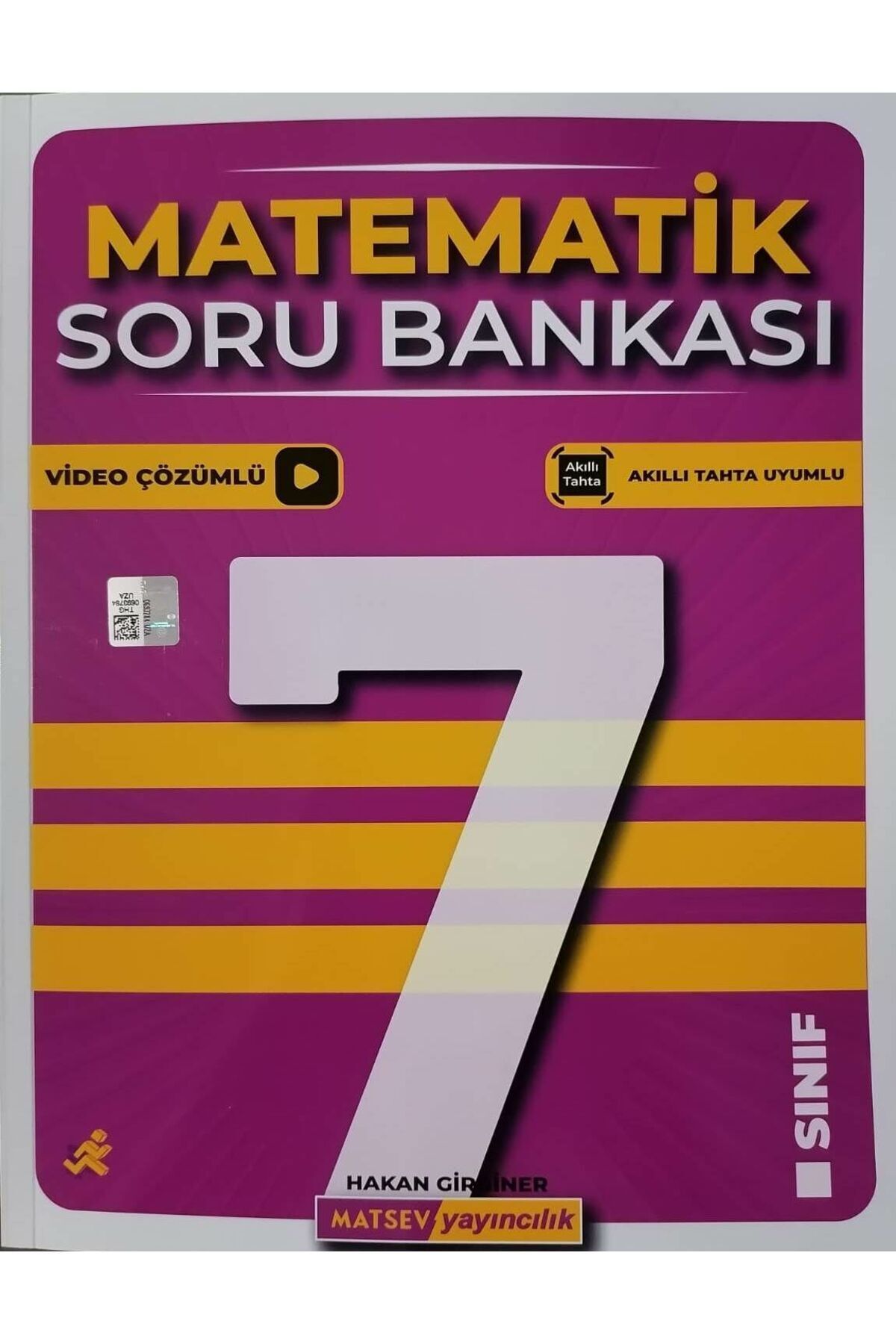 Matsev Yayıncılık Matsev 7.Sınıf Matematik Soru Bankası Şeritli Güncel - mtsv