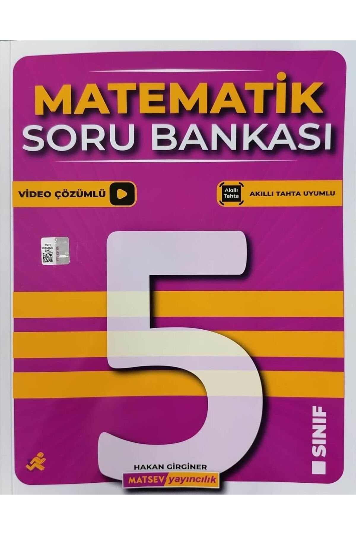 Matsev Yayıncılık Matsev 5.Sınıf Matematik Soru Bankası Şeritli Güncel - mtsv