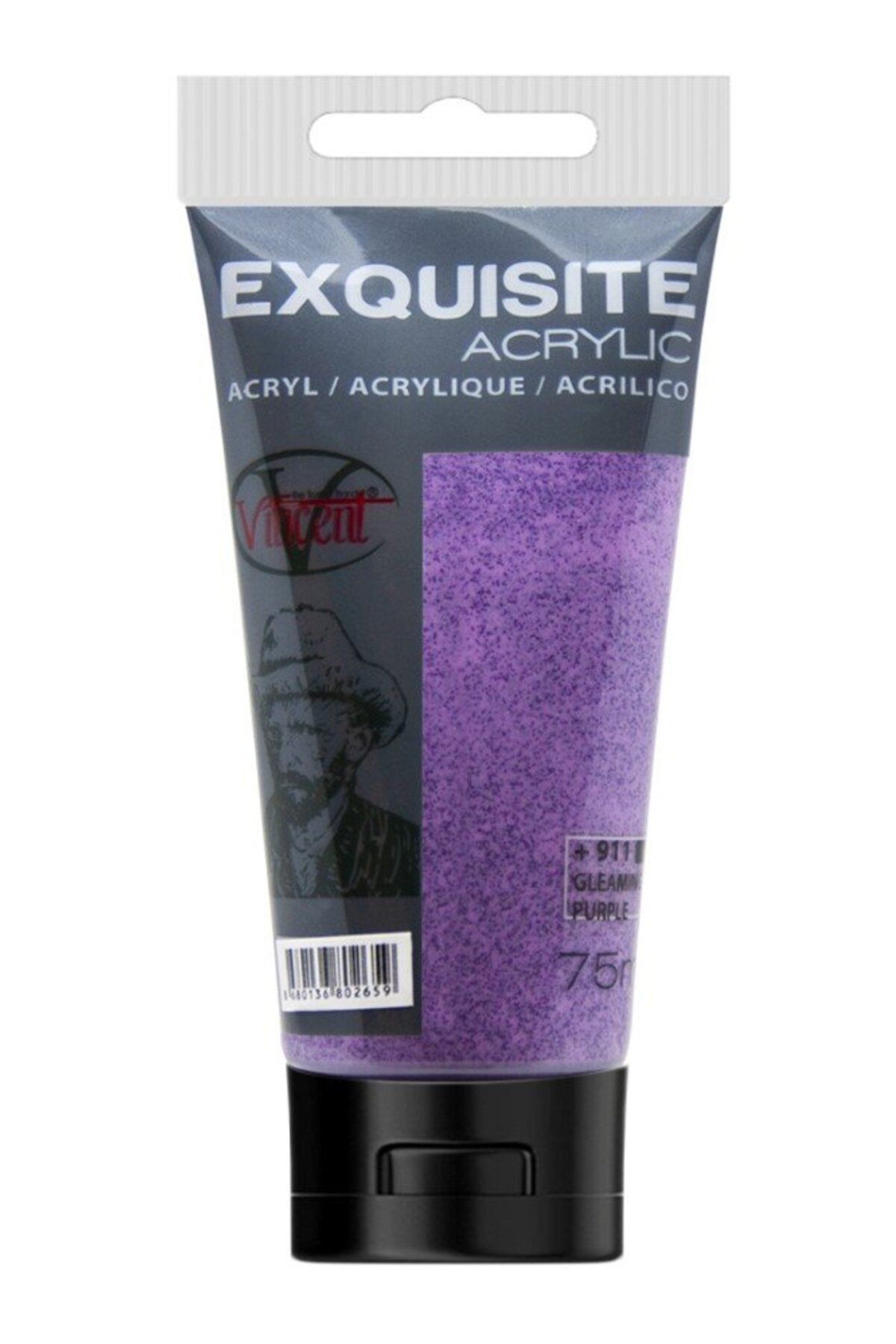 Vincent Exquisite Akrilik Boya 75 ML Gleaming Purple