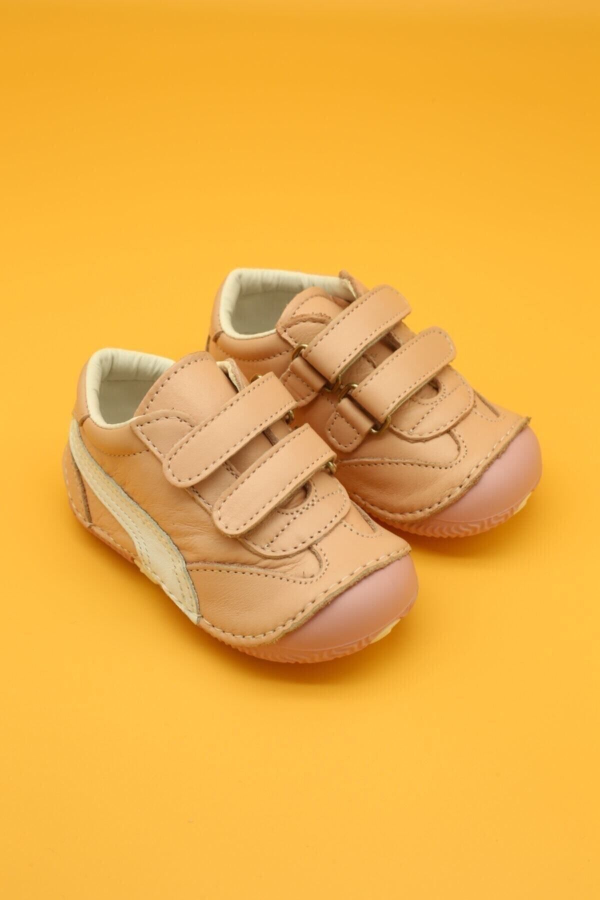 Db Kids Kız Bebek Pembe  Hakiki Deri Ortopedik İlk Adım  Ayakkabısı B108