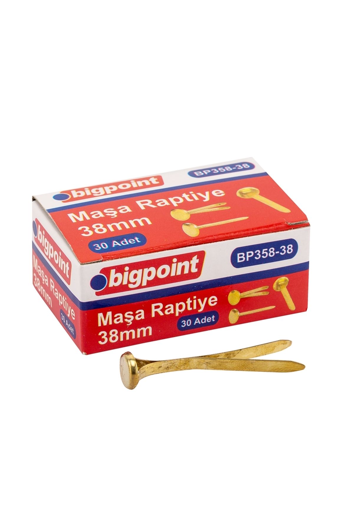 Bigpoint Maşa Raptiye 38 mm 10'lu Kutu