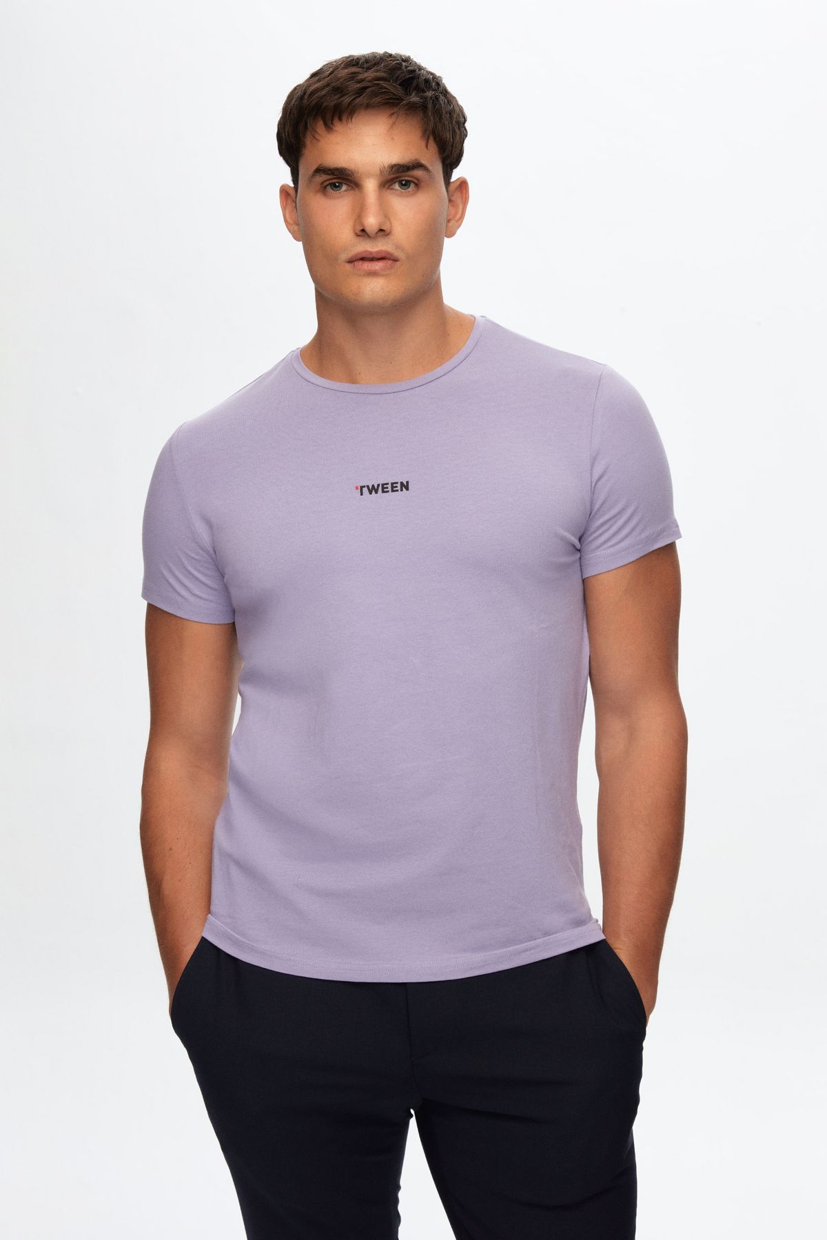 Tween Lila %100 Pamuk T-Shirt