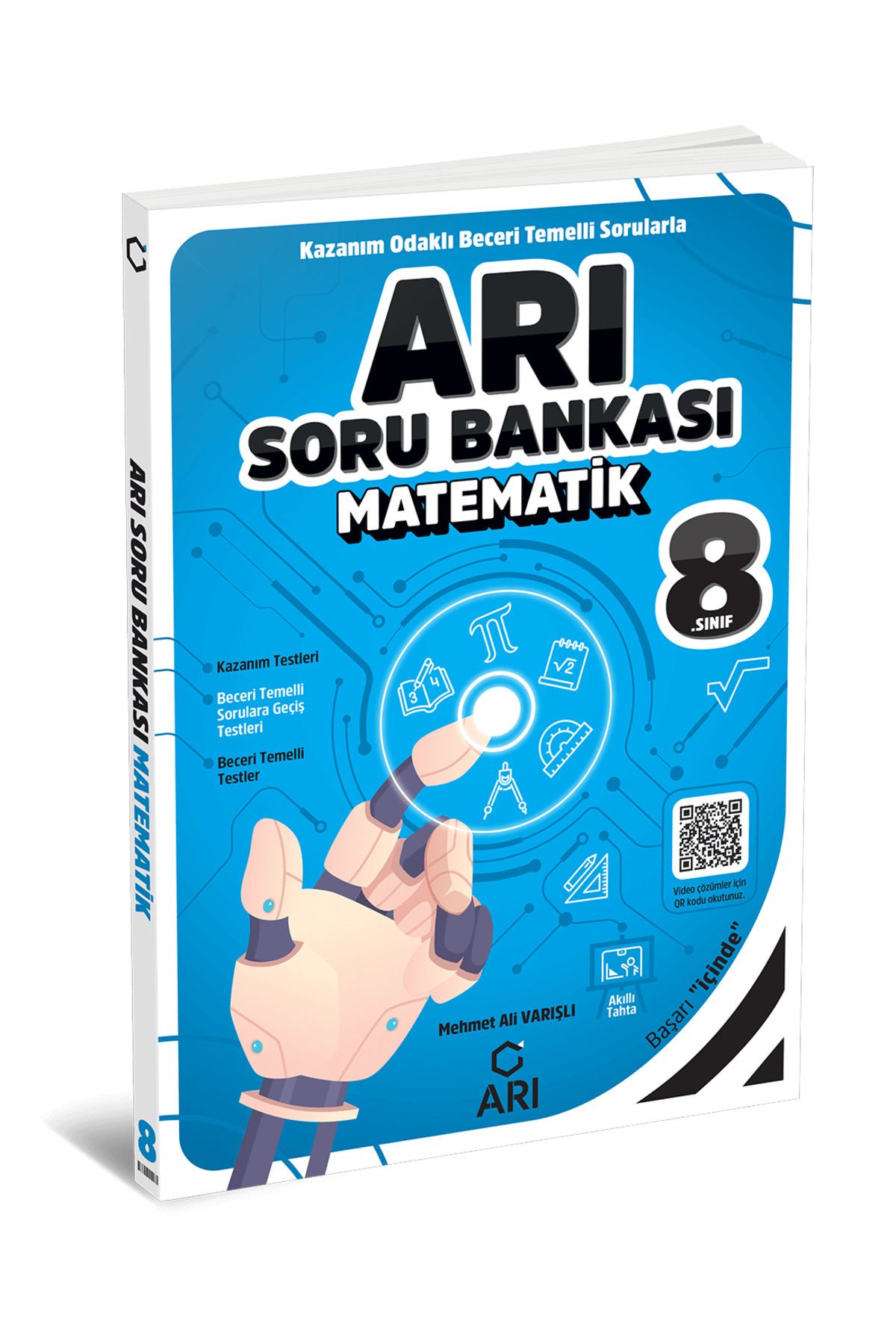 ARI Arı Yayınları 8 Sınıf Matematik Arı Soru Bankası Yeni Nesil LGS